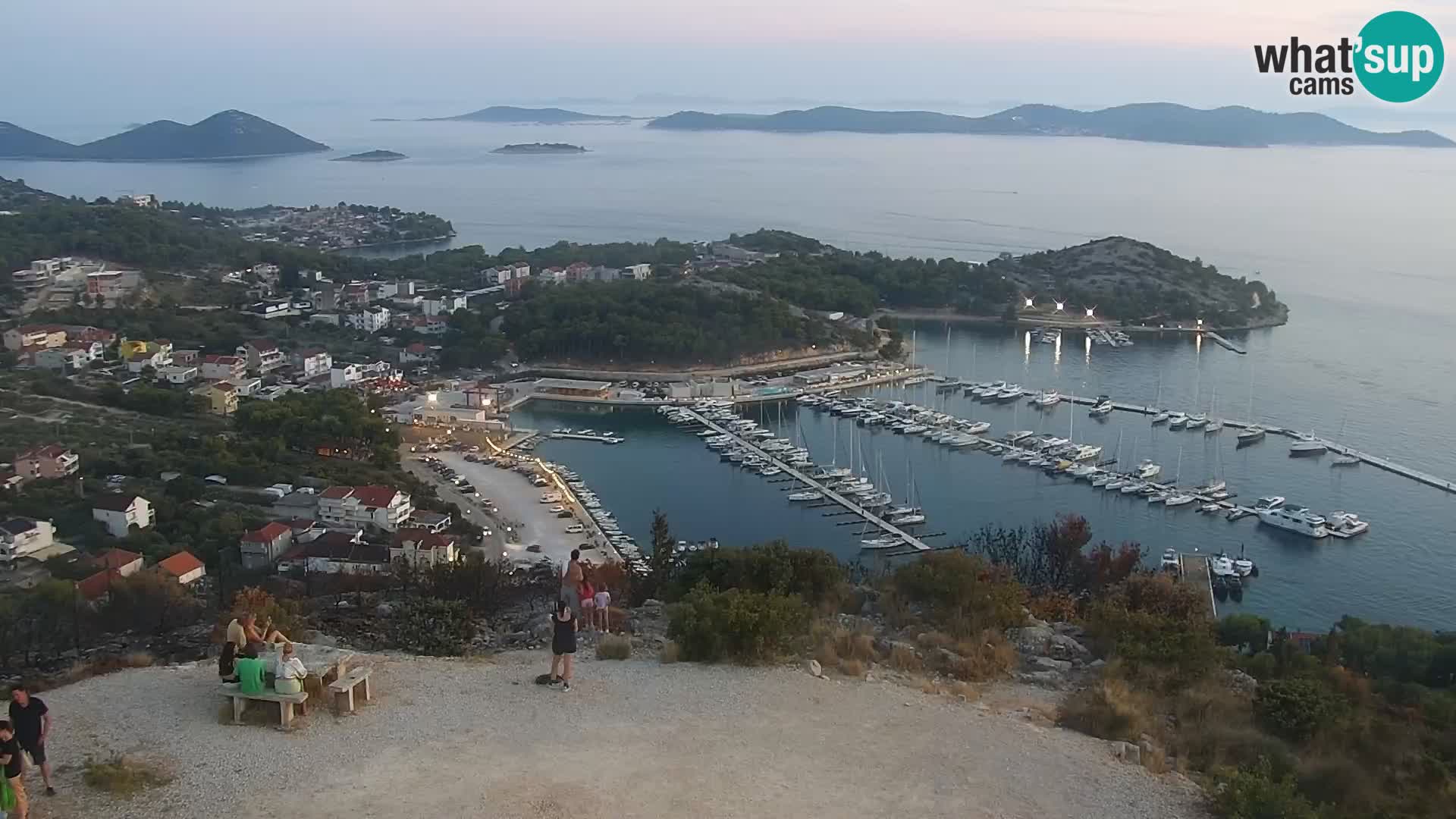 Live cam Pakoštane – Drage – Kornati – Vransko Jezero