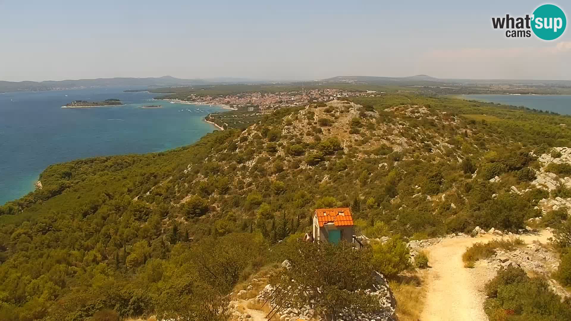 Webcam Pakoštane – Drage – Kornati – Vransko Jezero