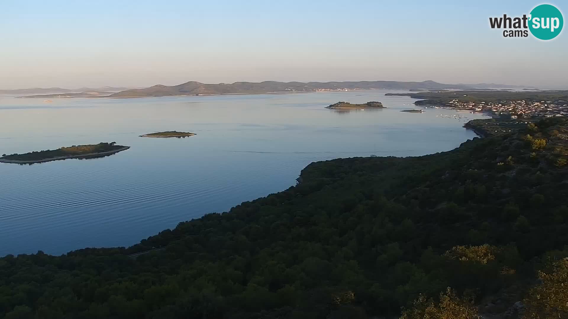 Webcam Pakoštane – Drage – Kornati – Vransko Jezero
