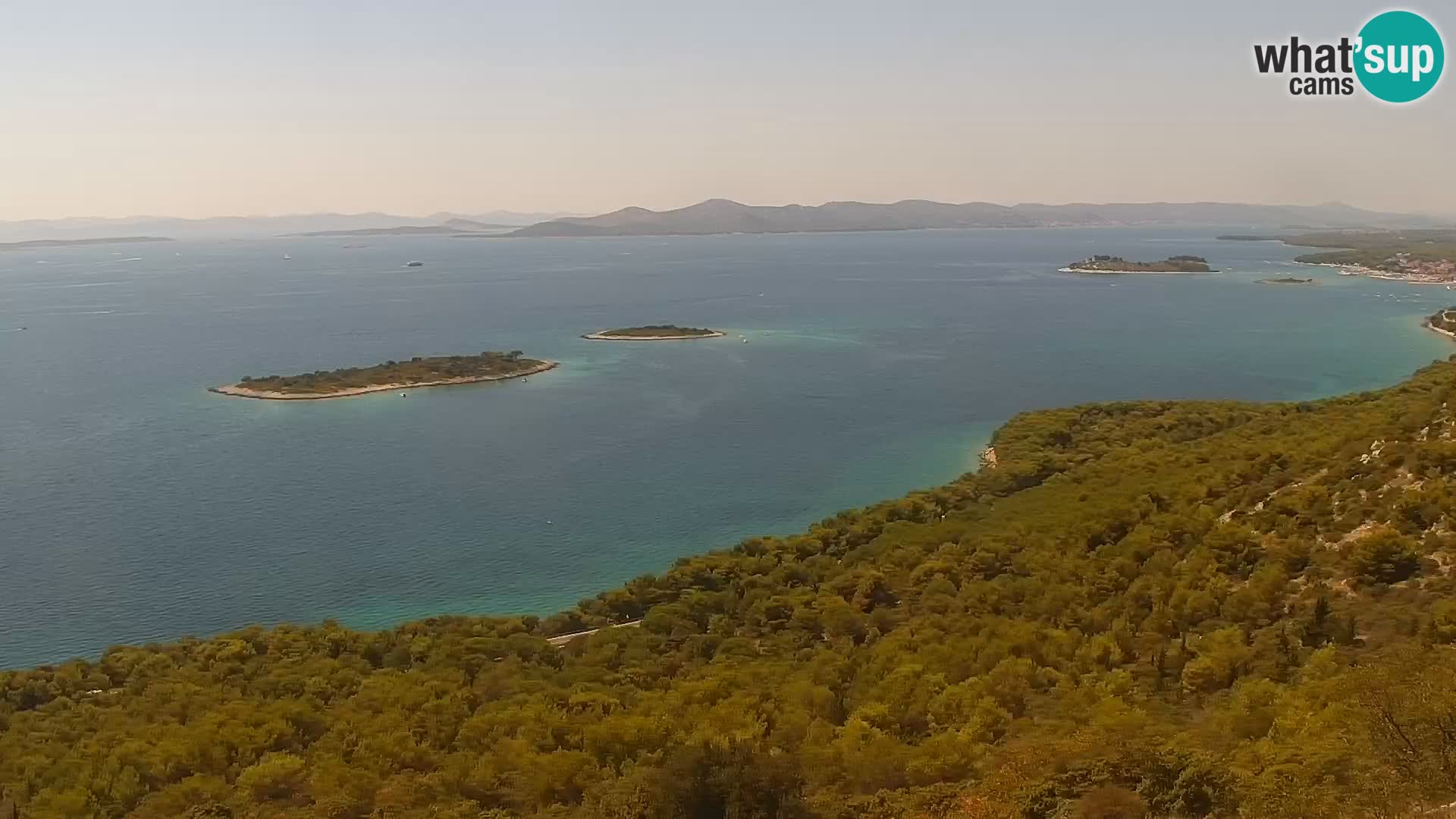 Livecam Pakoštane – Drage – Kornati – Vransko Jezero