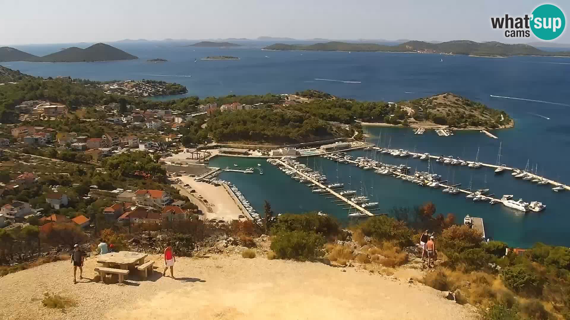 Live cam Pakoštane – Drage – Kornati – Vransko Jezero