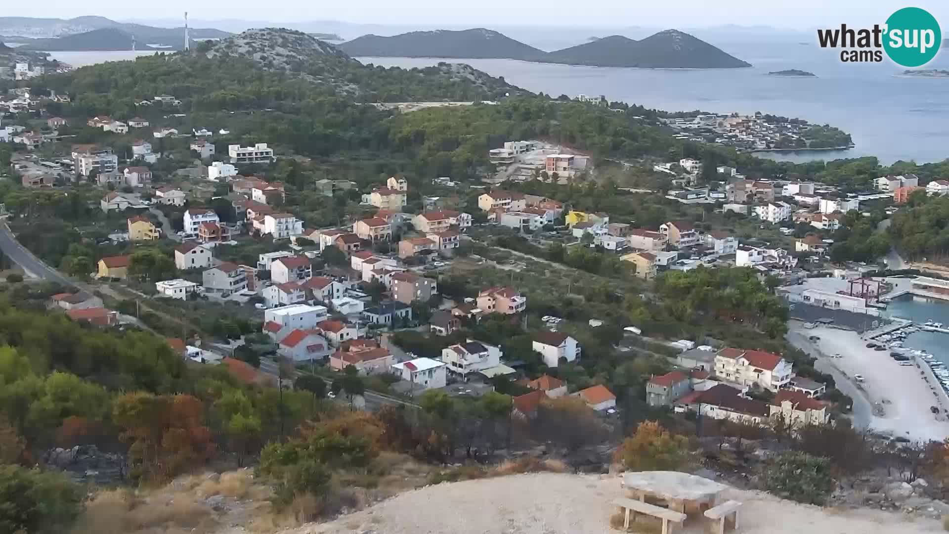 Webcam Pakoštane – Drage – Kornati – Vransko Jezero