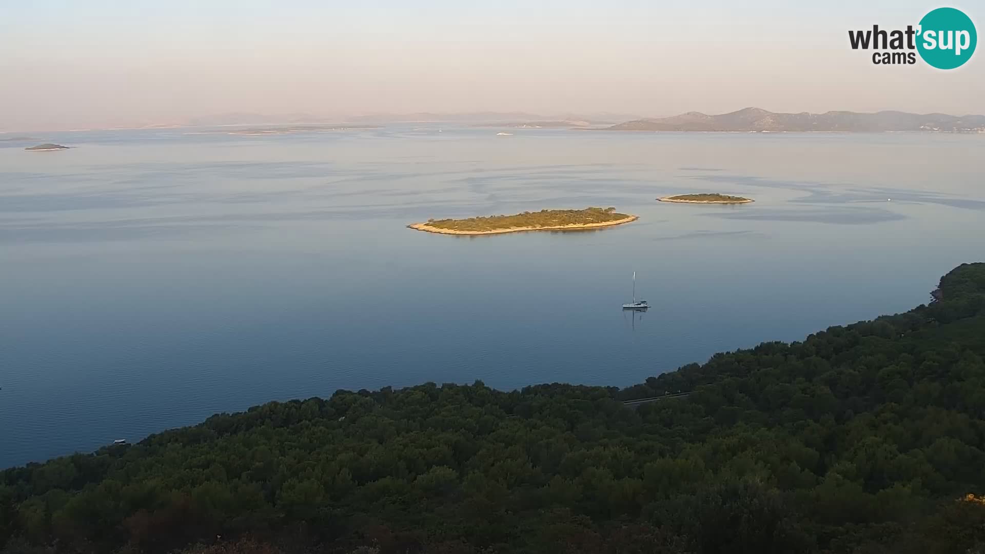 Live cam Pakoštane – Drage – Kornati – Vransko Jezero