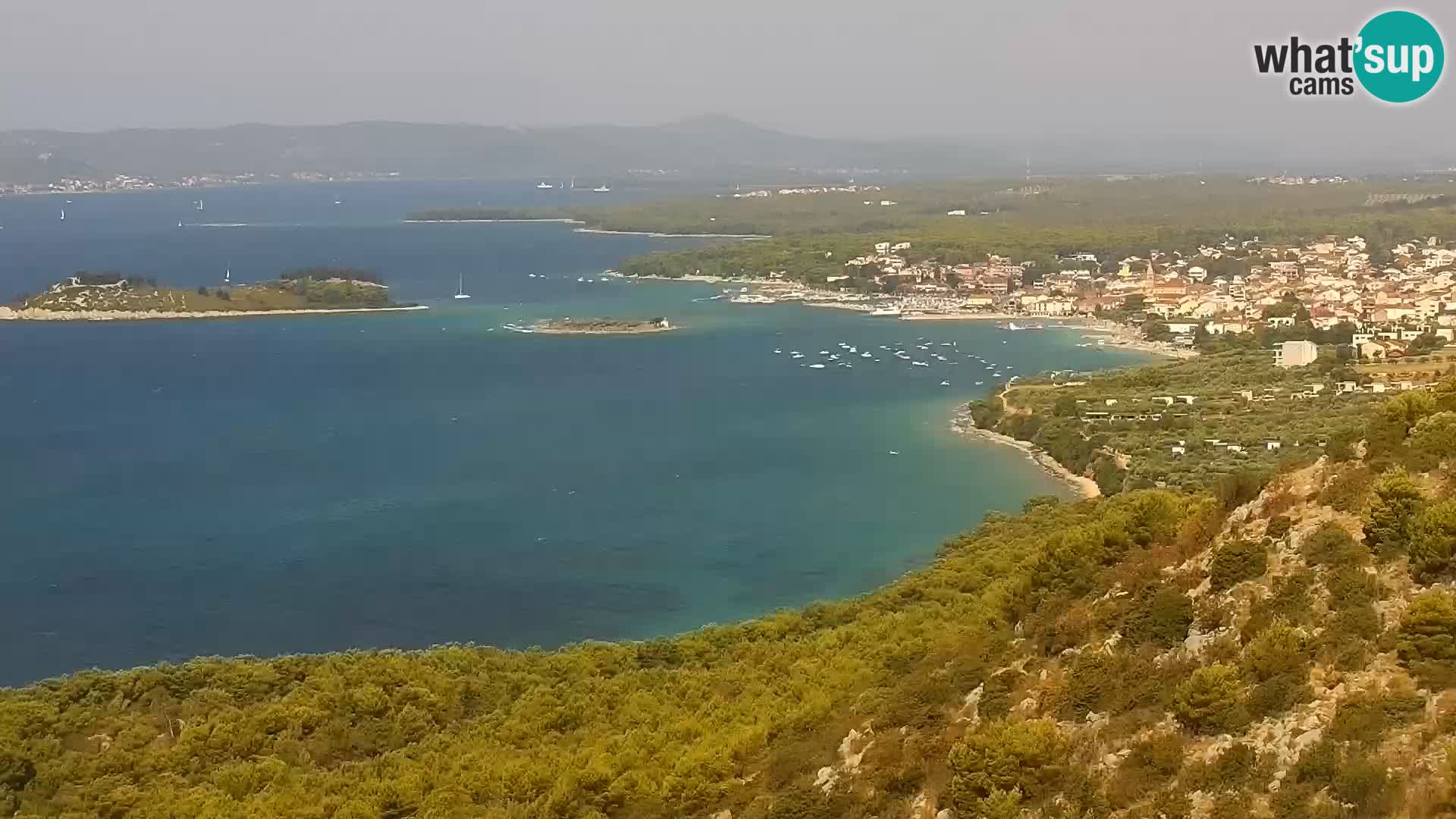 Live cam Pakoštane – Drage – Kornati – Vransko Jezero