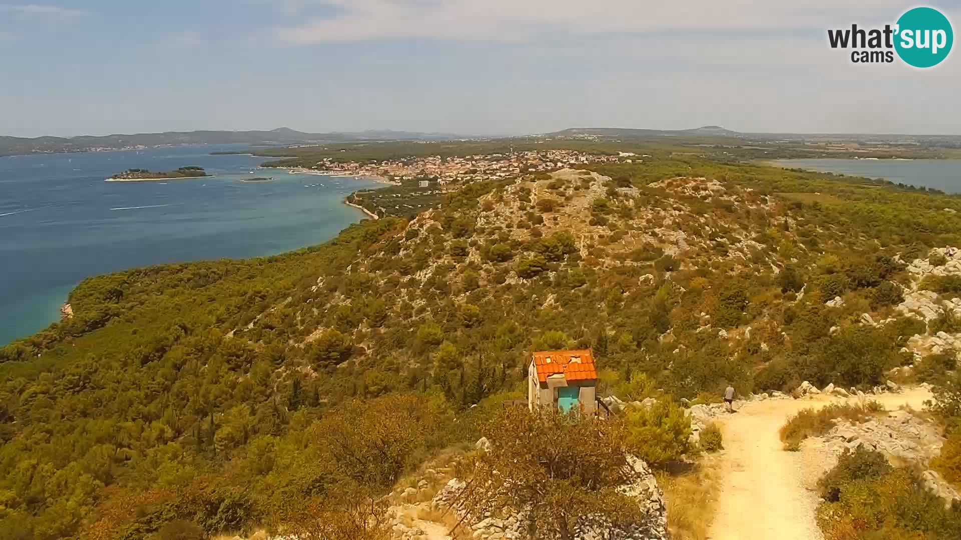 Webcam Pakoštane – Drage – Kornati – Vransko Jezero