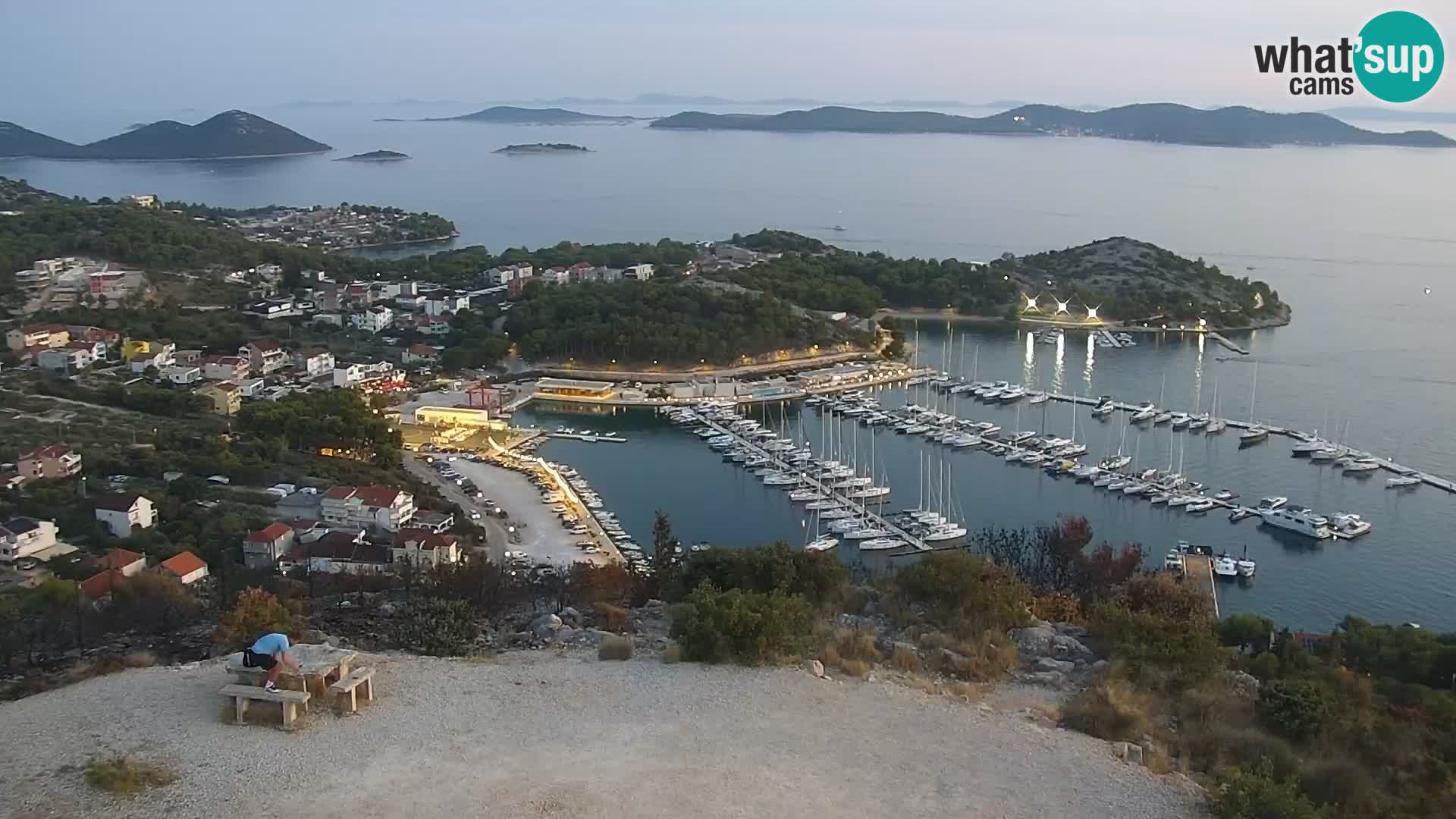 Webcam Pakoštane – Drage – Kornati – Vransko Jezero