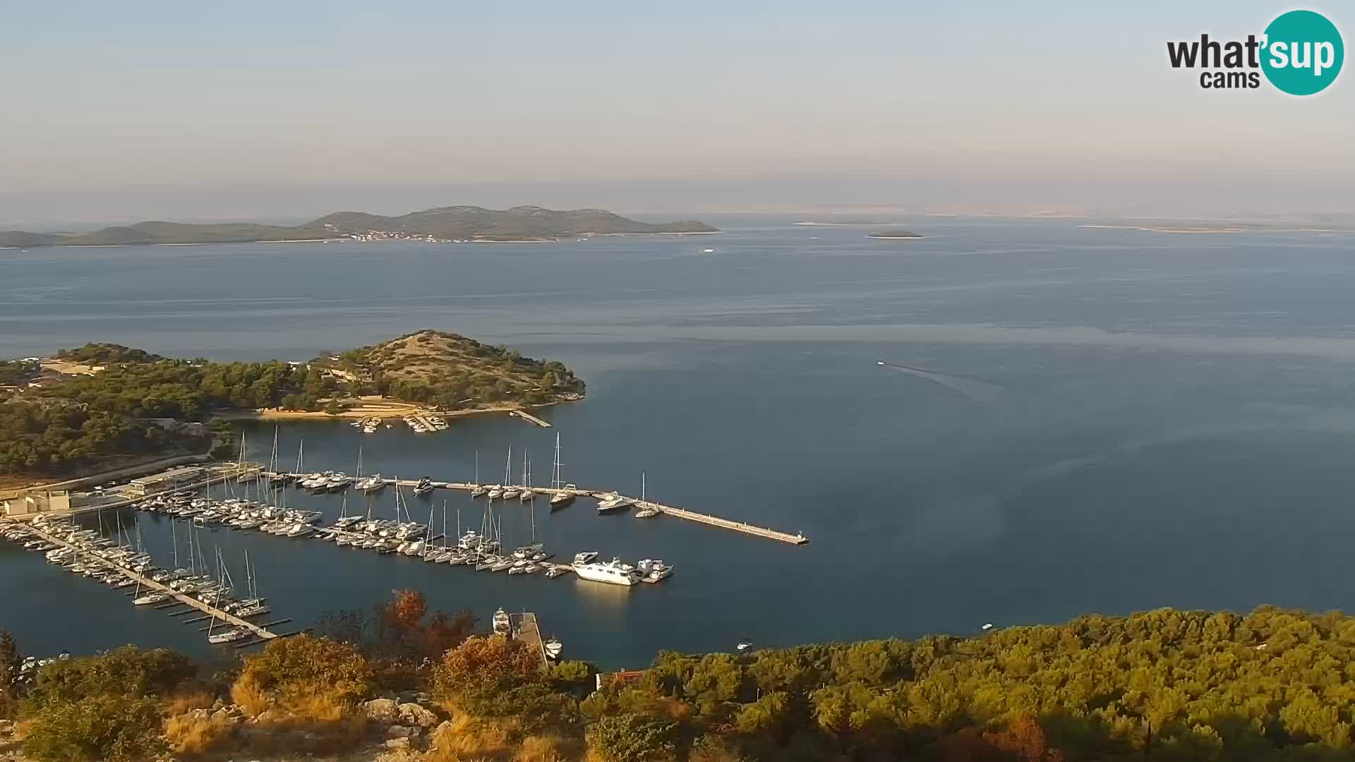 Livecam Pakoštane – Drage – Kornati – Vransko Jezero