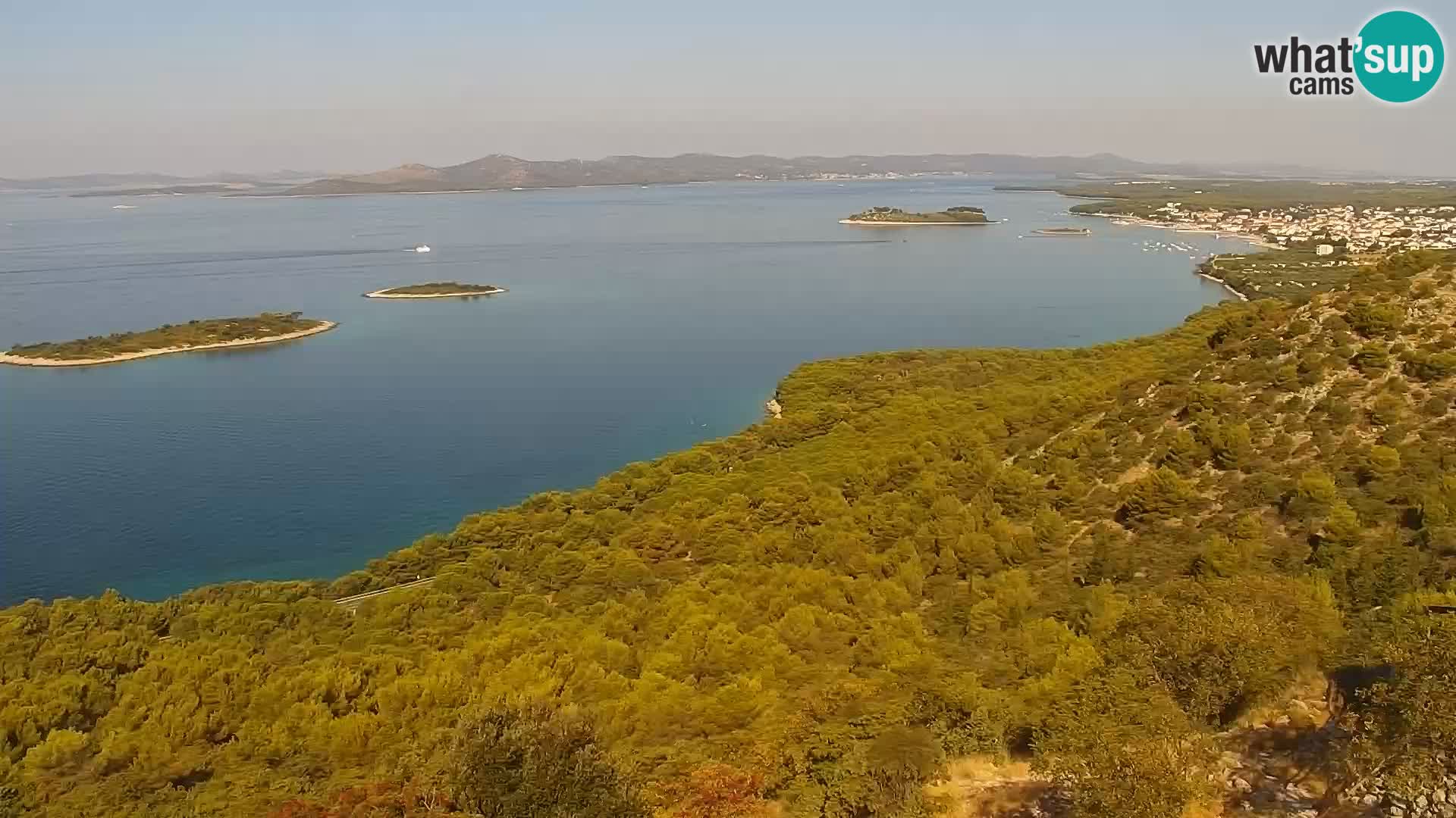 Livecam Pakoštane – Drage – Kornati – Vransko Jezero