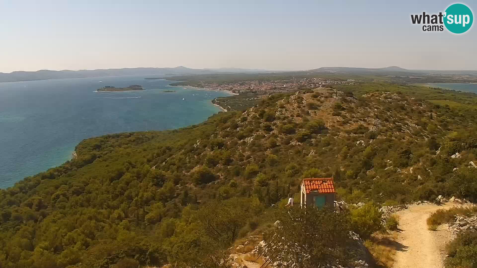 Webcam Pakoštane – Drage – Kornati – Vransko Jezero