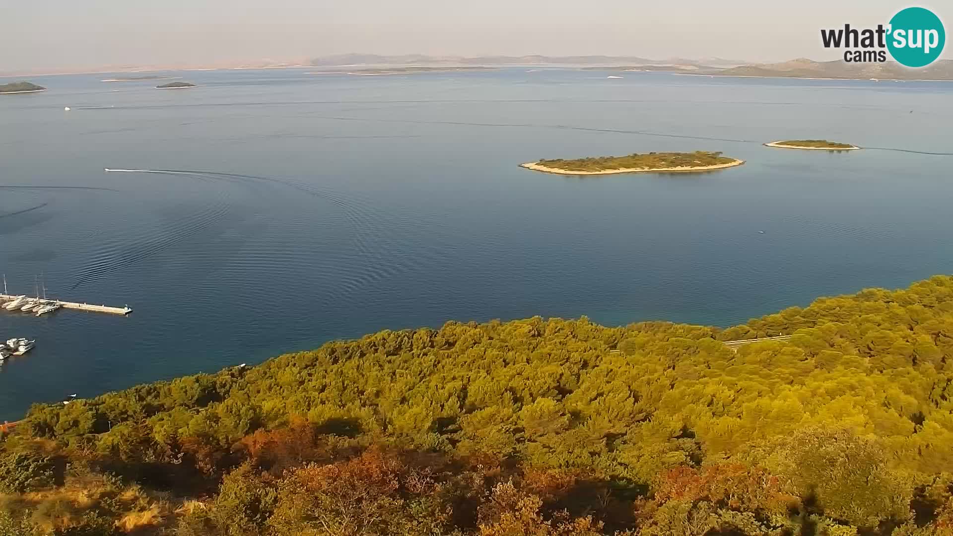 Livecam Pakoštane – Drage – Kornati – Vransko Jezero