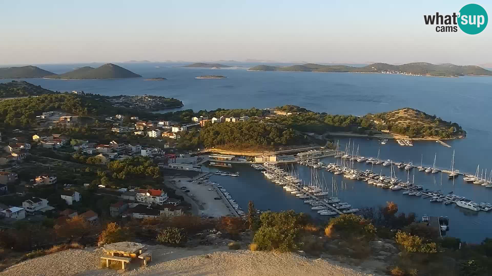 Live cam Pakoštane – Drage – Kornati – Vransko Jezero