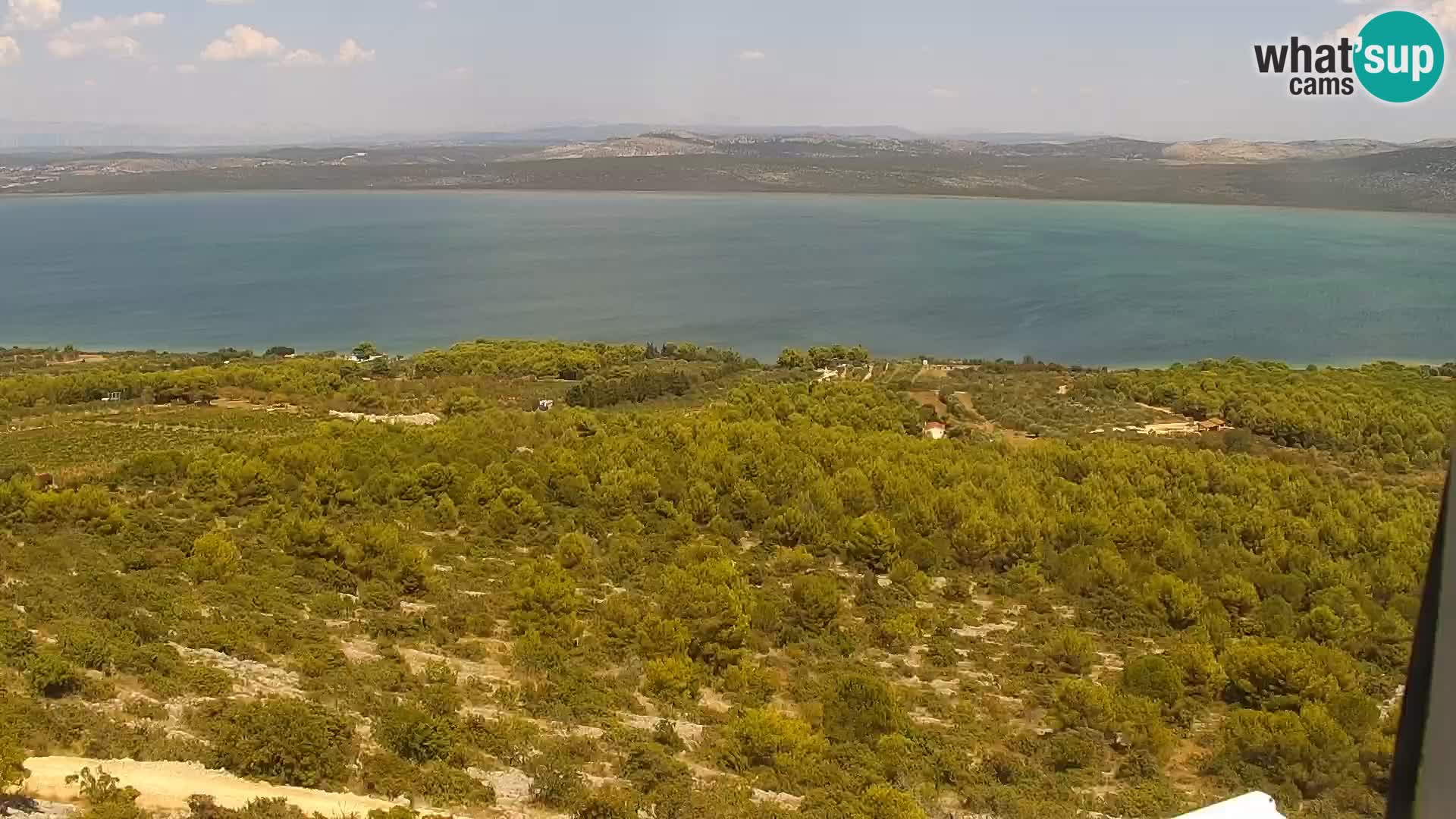 Webcam Pakoštane – Drage – Kornati – Vransko Jezero
