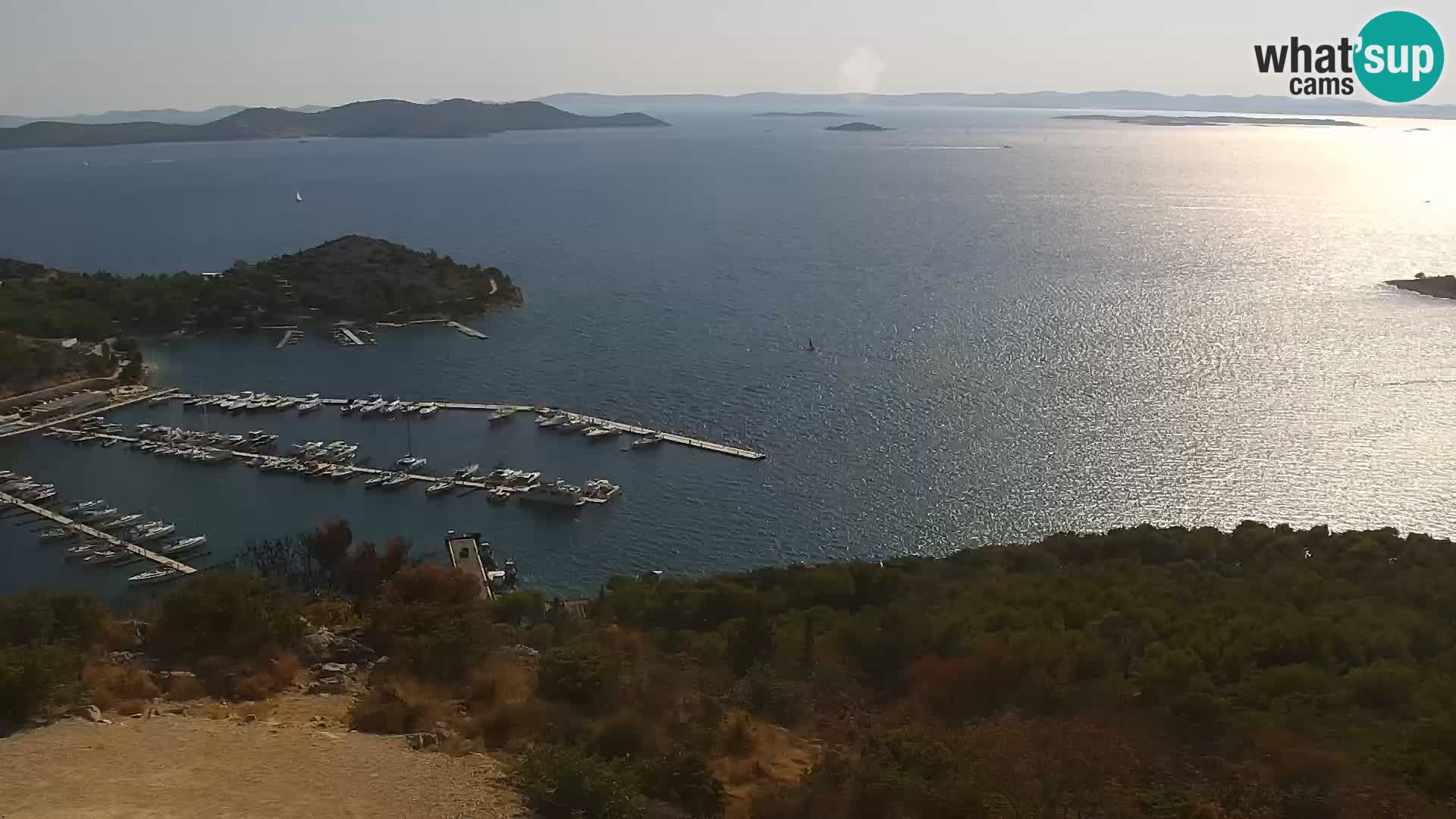 Livecam Pakoštane – Drage – Kornati – Vransko Jezero