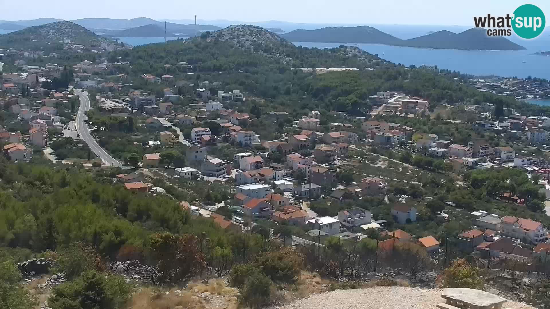 Webcam Pakoštane – Drage – Kornati – Vransko Jezero