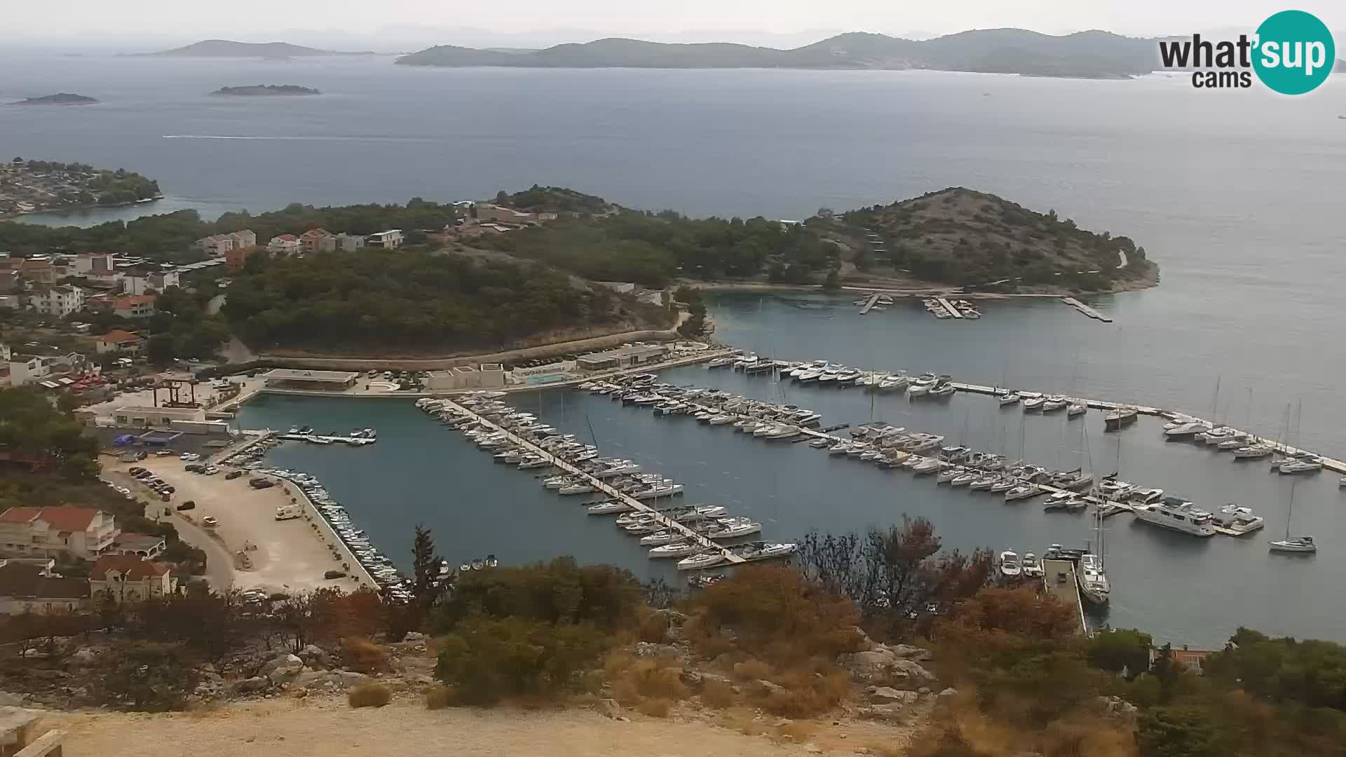 Webcam Pakoštane – Drage – Kornati – Vransko Jezero