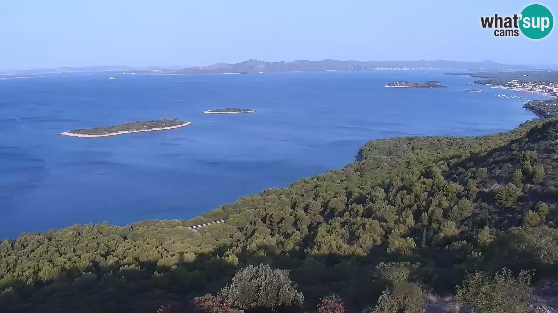 Live cam Pakoštane – Drage – Kornati – Vransko Jezero
