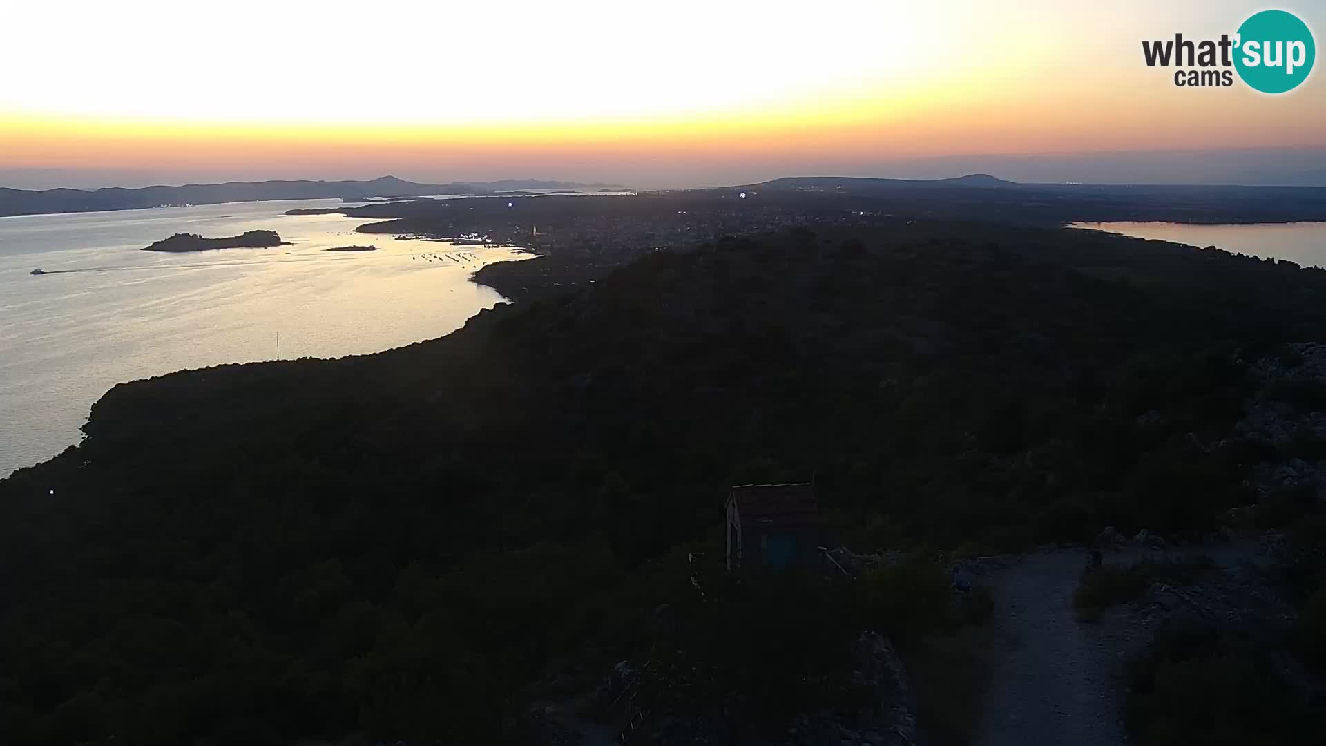Webcam Pakoštane – Drage – Kornati – Vransko Jezero