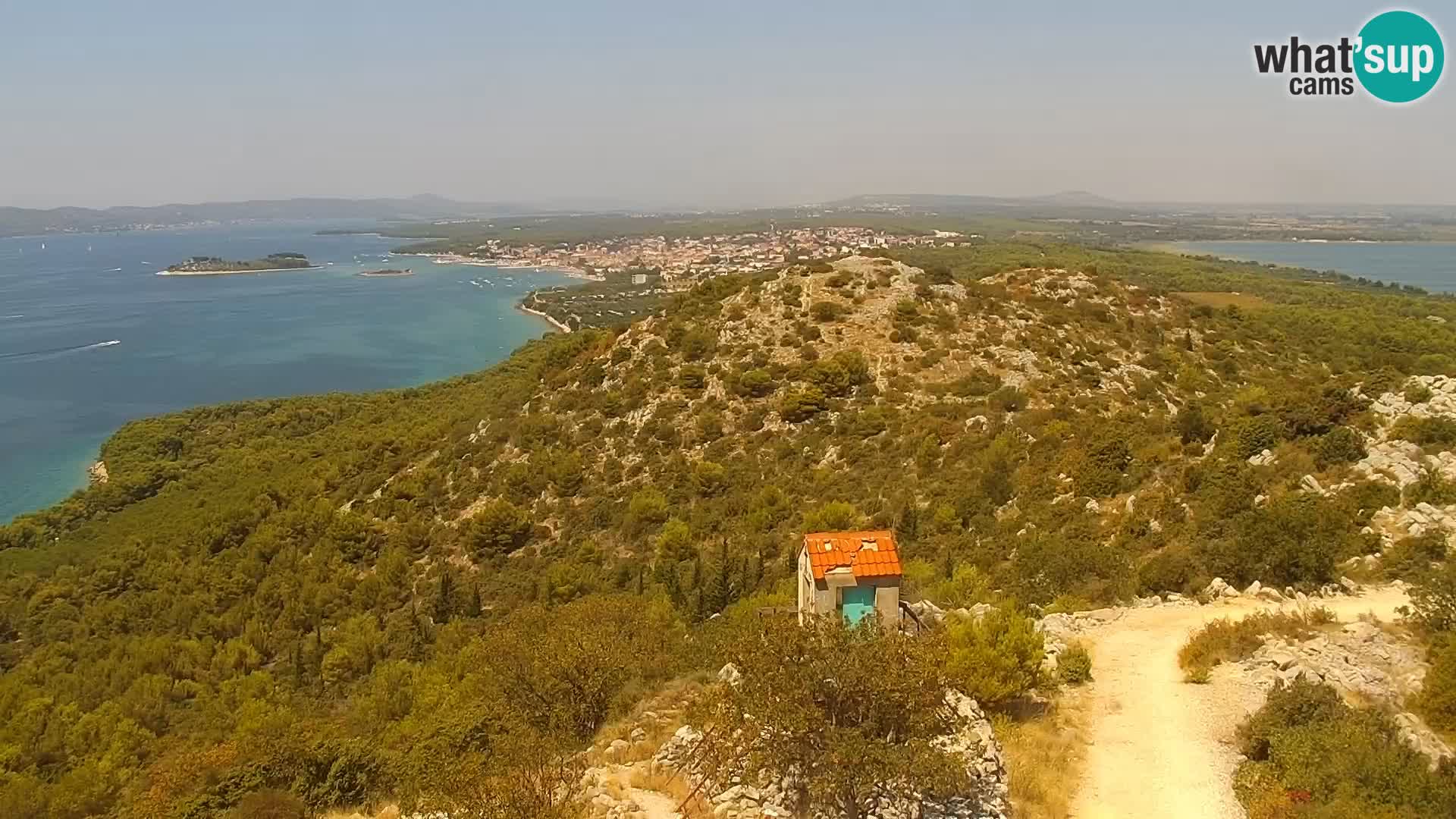 Webcam Pakoštane – Drage – Kornati – Vransko Jezero