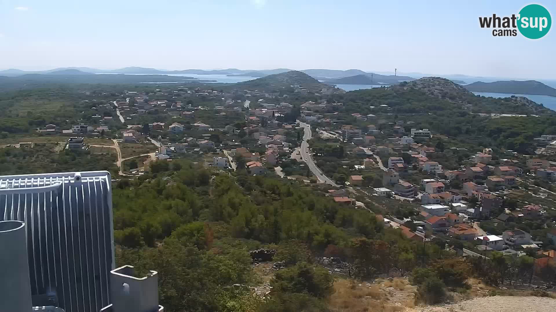 Spletna kamera Pakoštane – Drage – Kornati – Vransko Jezero