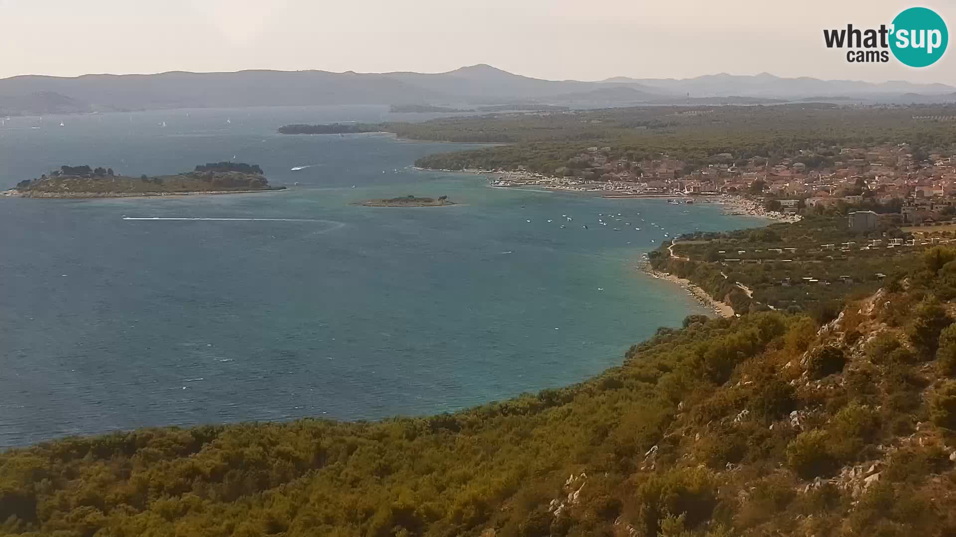 Live cam Pakoštane – Drage – Kornati – Vransko Jezero