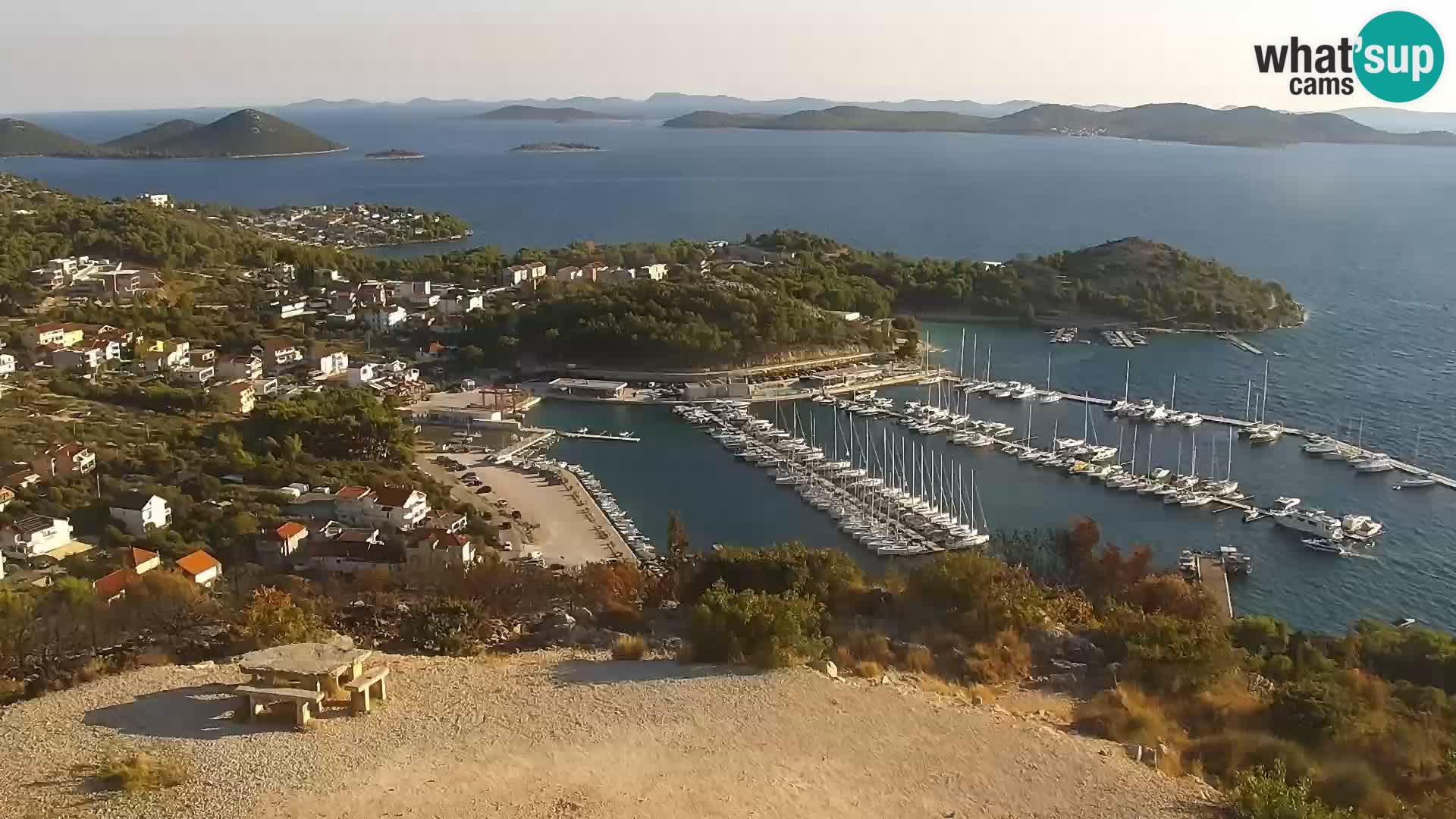 Live cam Pakoštane – Drage – Kornati – Vransko Jezero