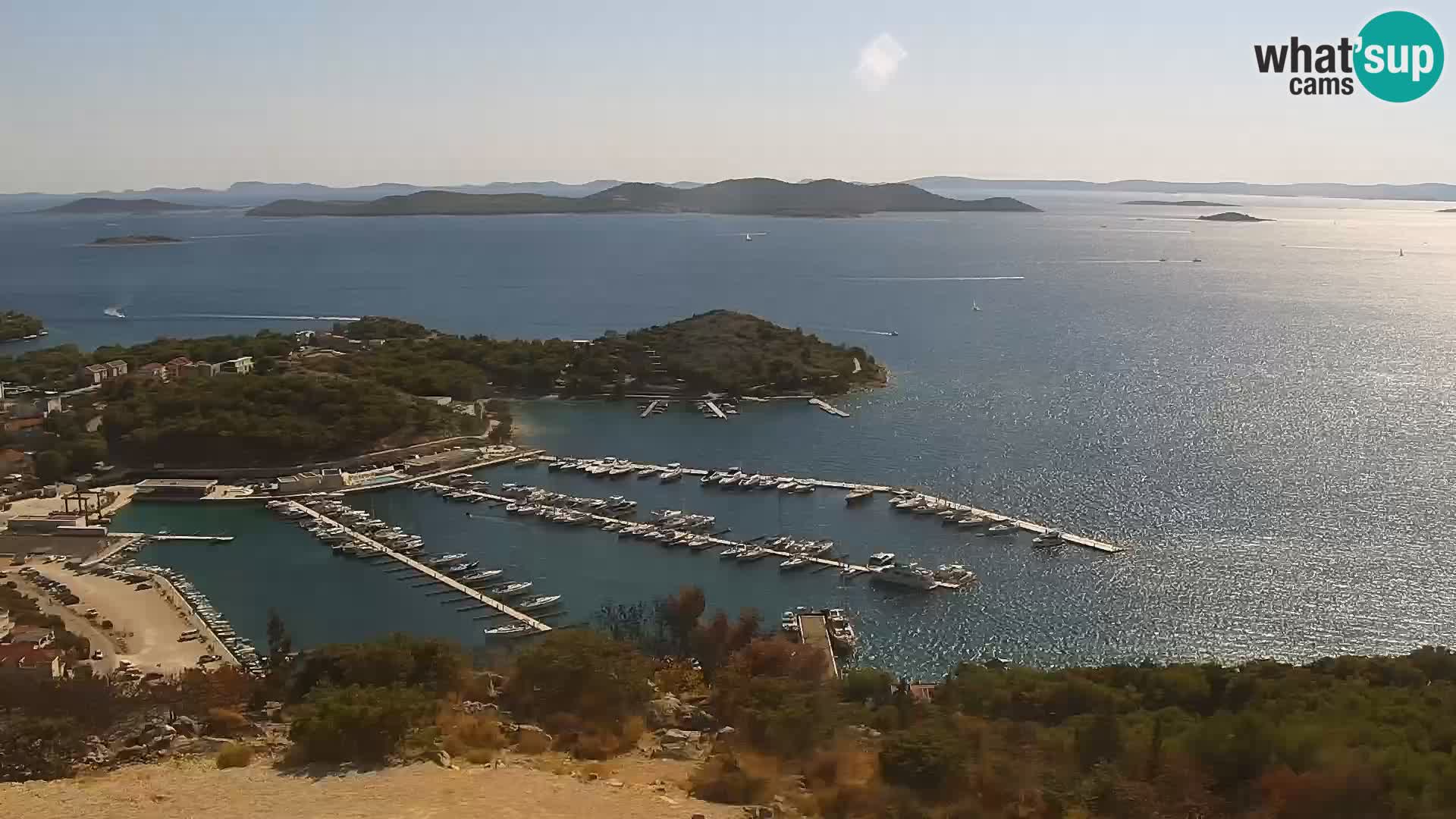 Webcam Pakoštane – Drage – Kornati – Vransko Jezero