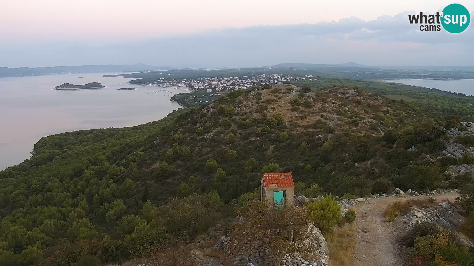 Webcam Pakoštane – Drage – Kornati – Vransko Jezero