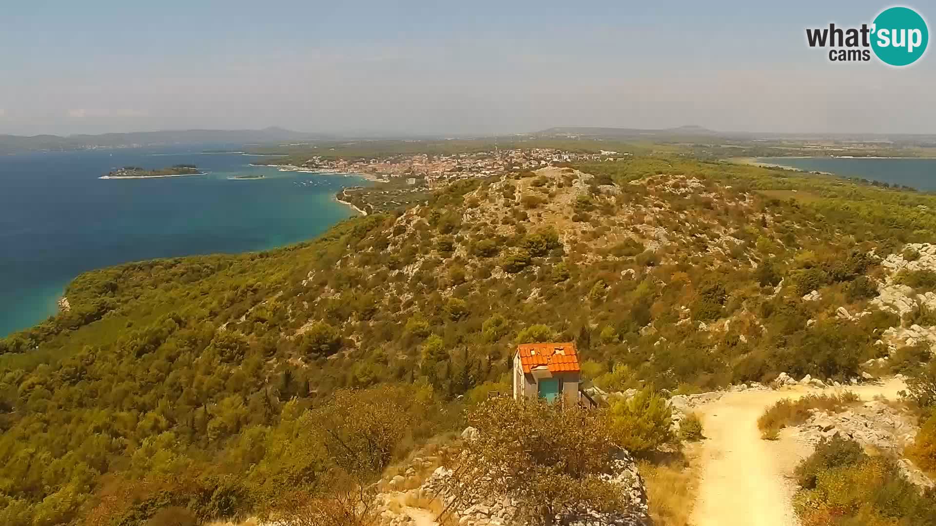 Webcam Pakoštane – Drage – Kornati – Vransko Jezero