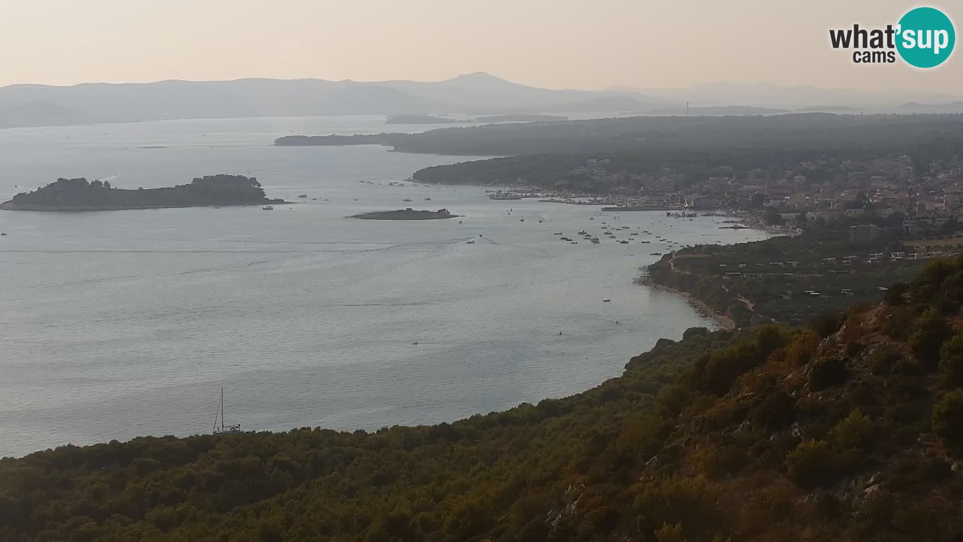 Livecam Pakoštane – Drage – Kornati – Vransko Jezero