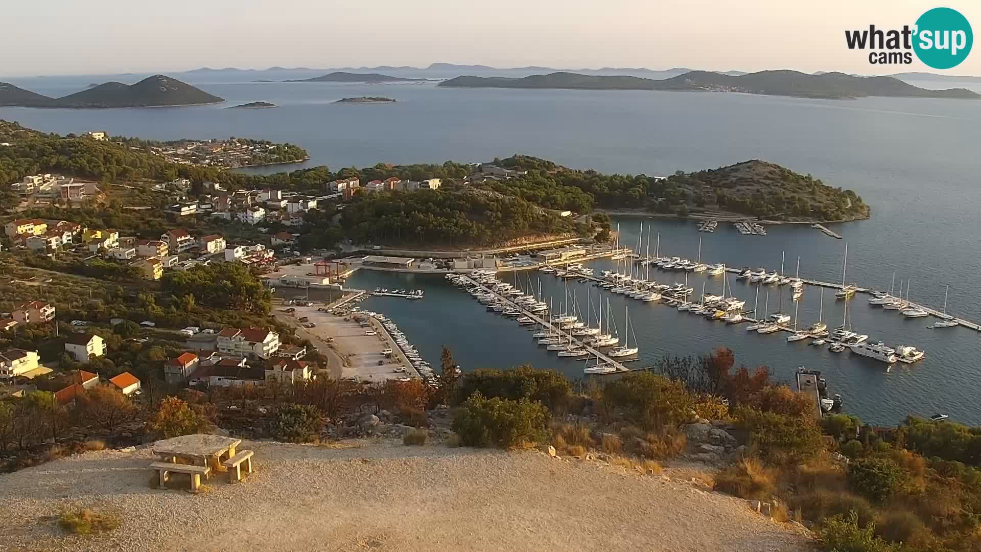 Webcam Pakoštane – Drage – Kornati – Vransko Jezero