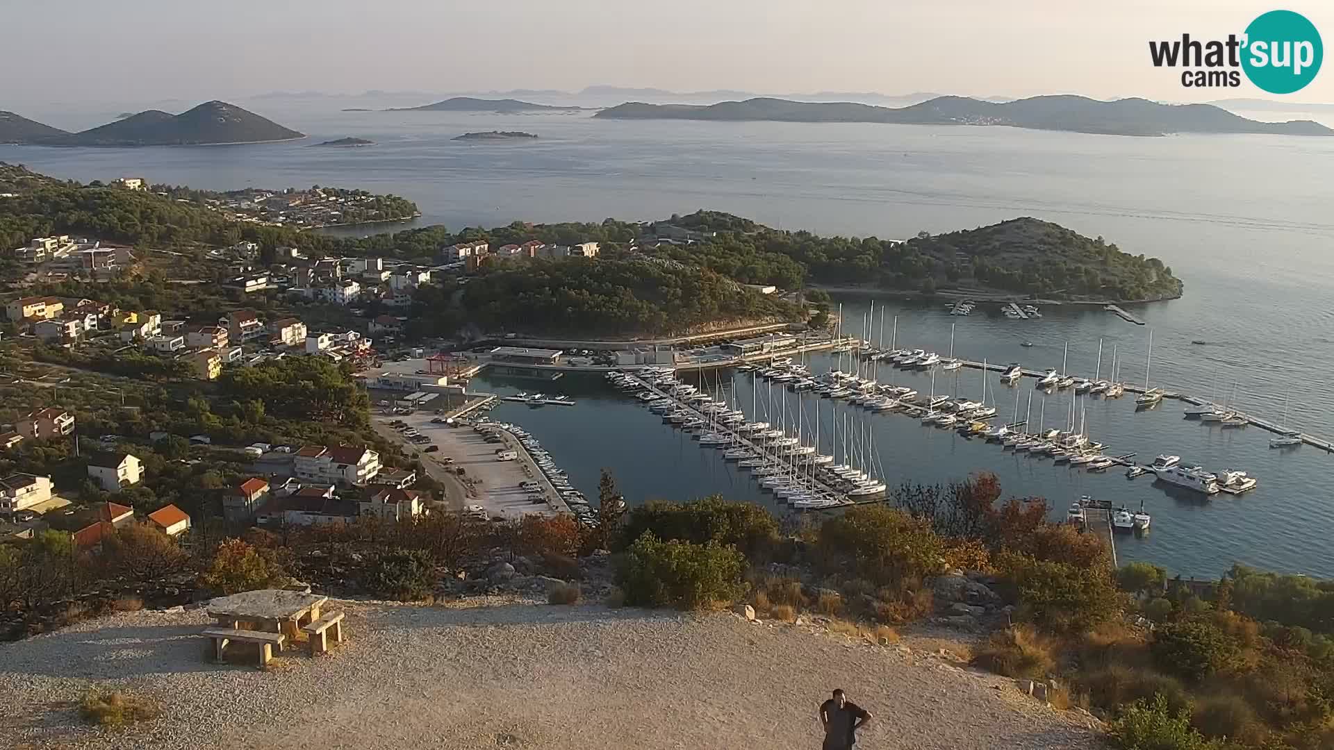 Webcam Pakoštane – Drage – Kornati – Vransko Jezero
