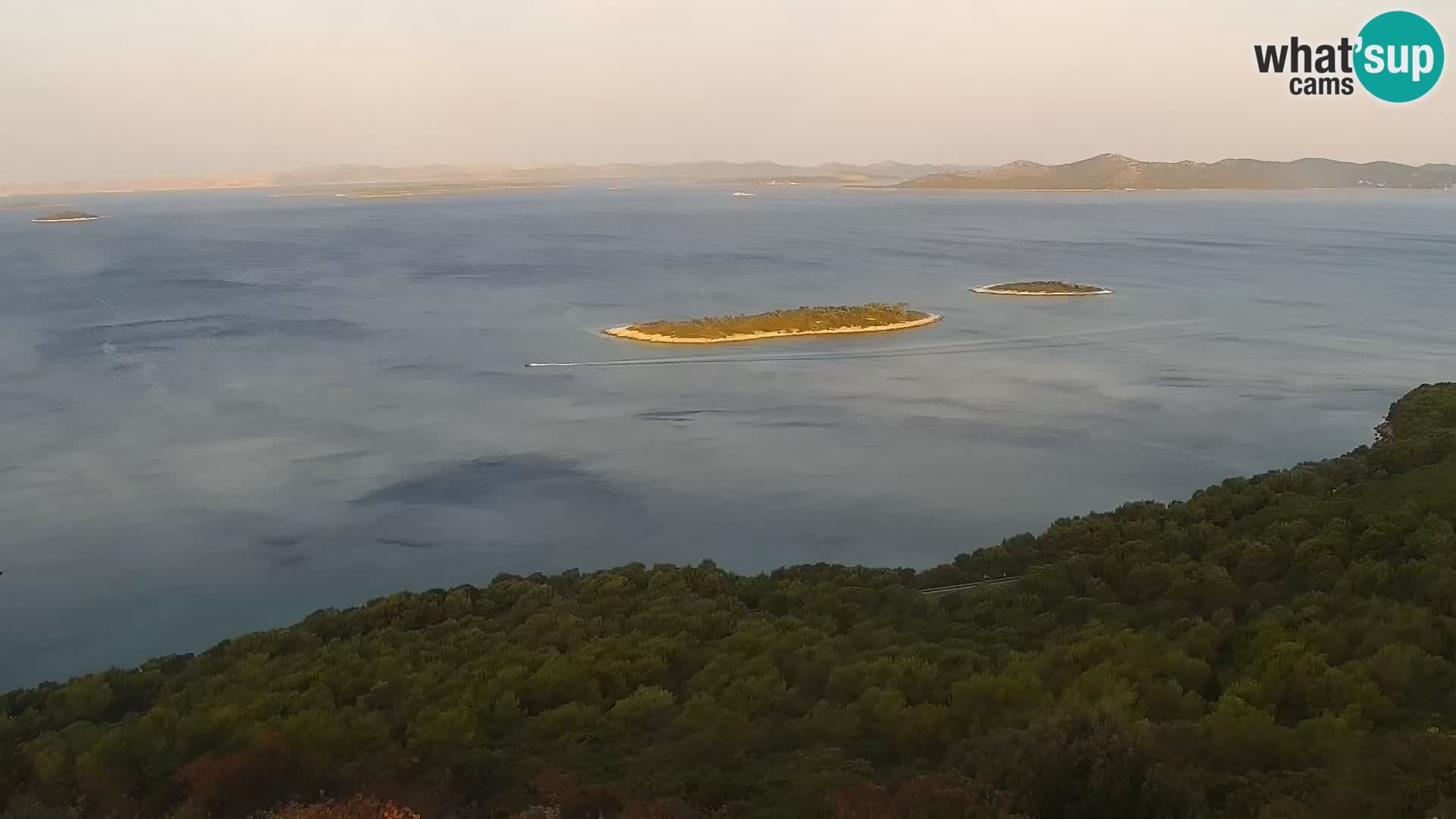 Webcam Pakoštane – Drage – Kornati – Vransko Jezero