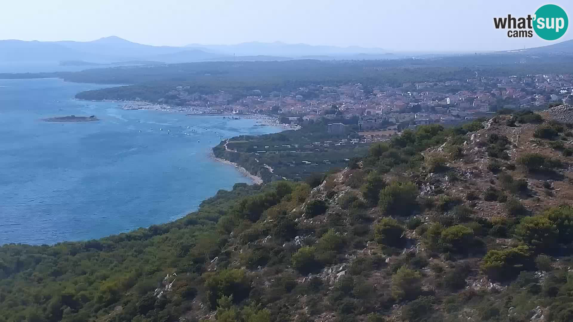 Webcam Pakoštane – Drage – Kornati – Vransko Jezero