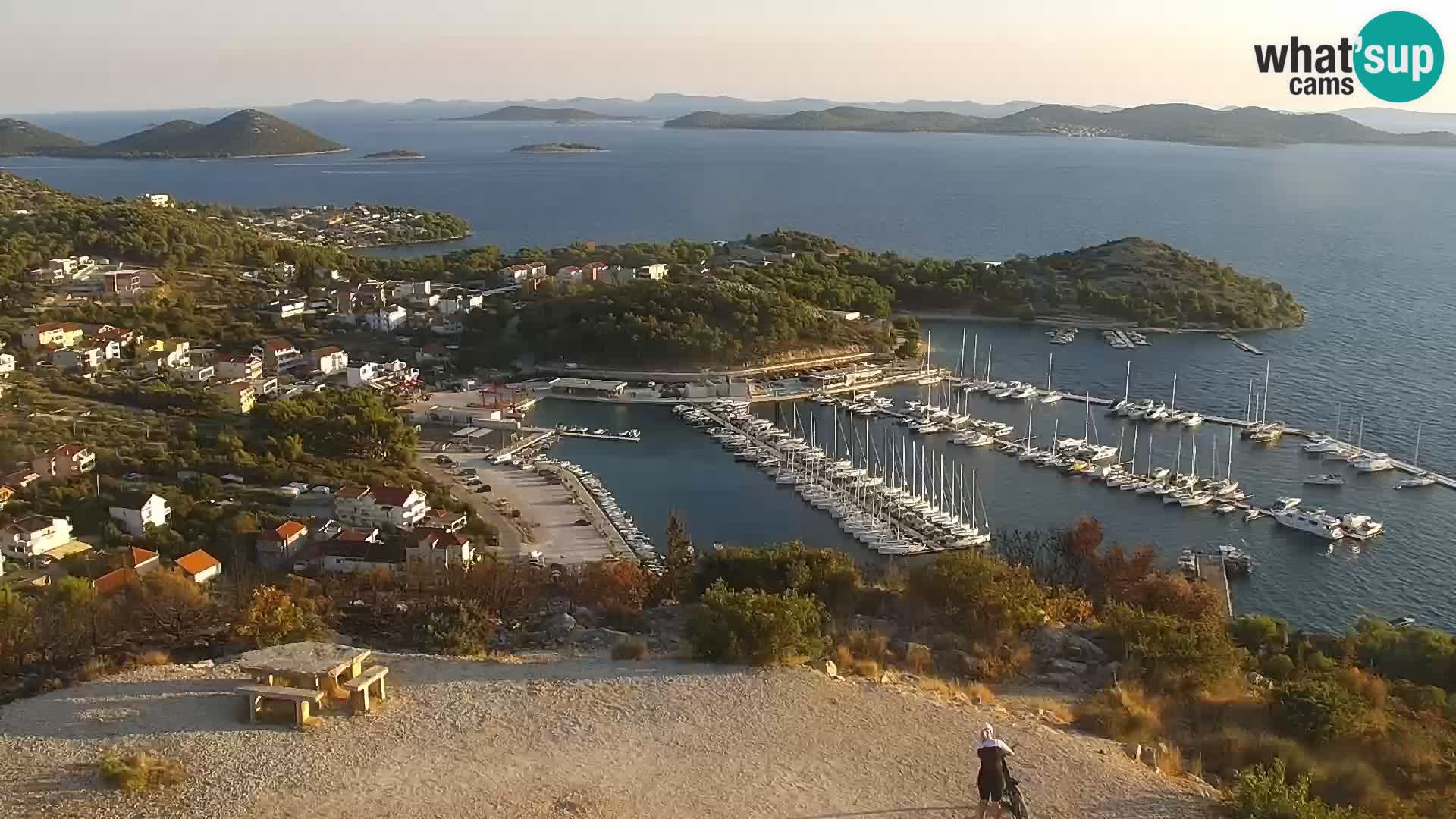 Webcam Pakoštane – Drage – Kornati – Vransko Jezero