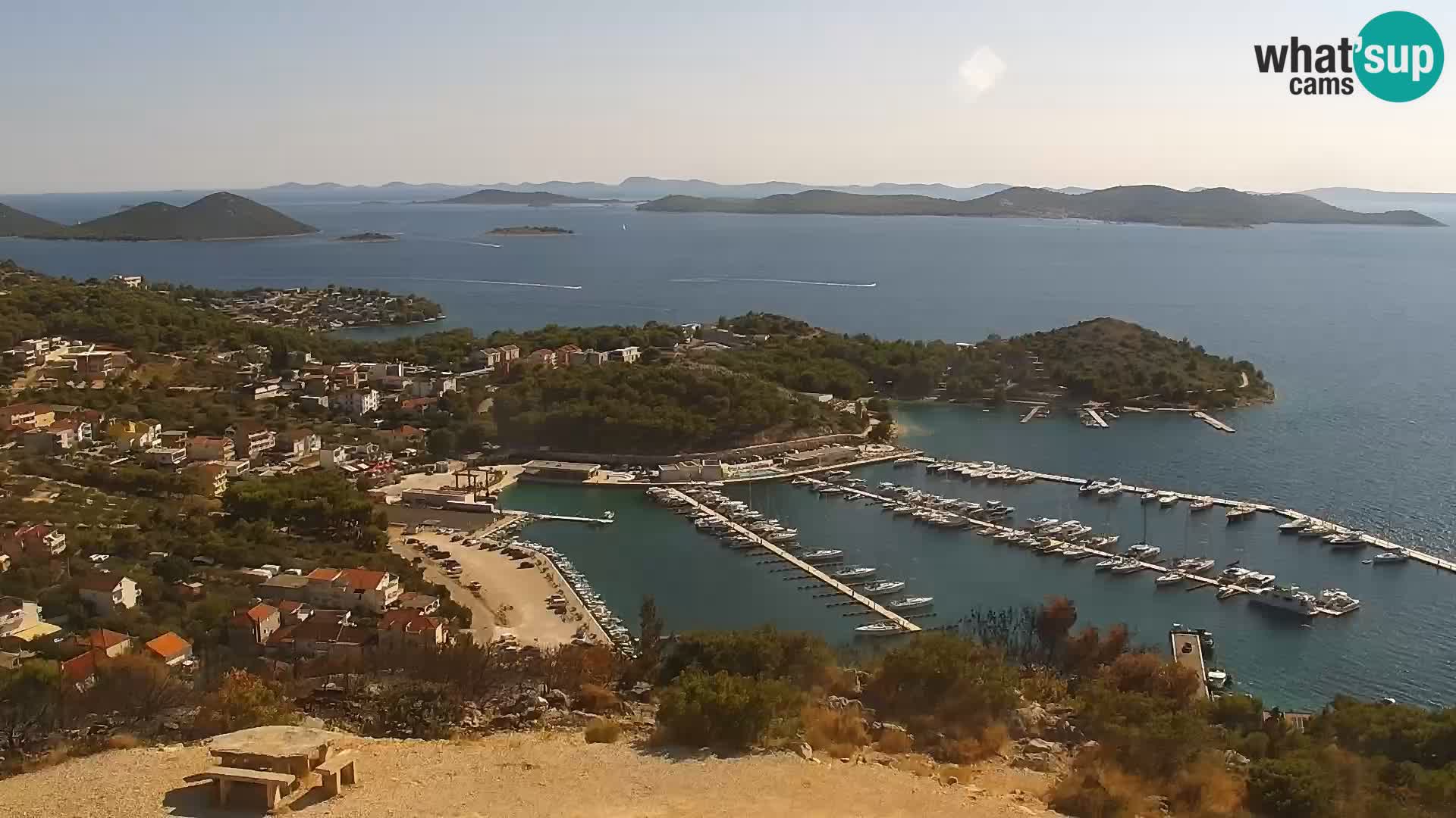 Live cam Pakoštane – Drage – Kornati – Vransko Jezero