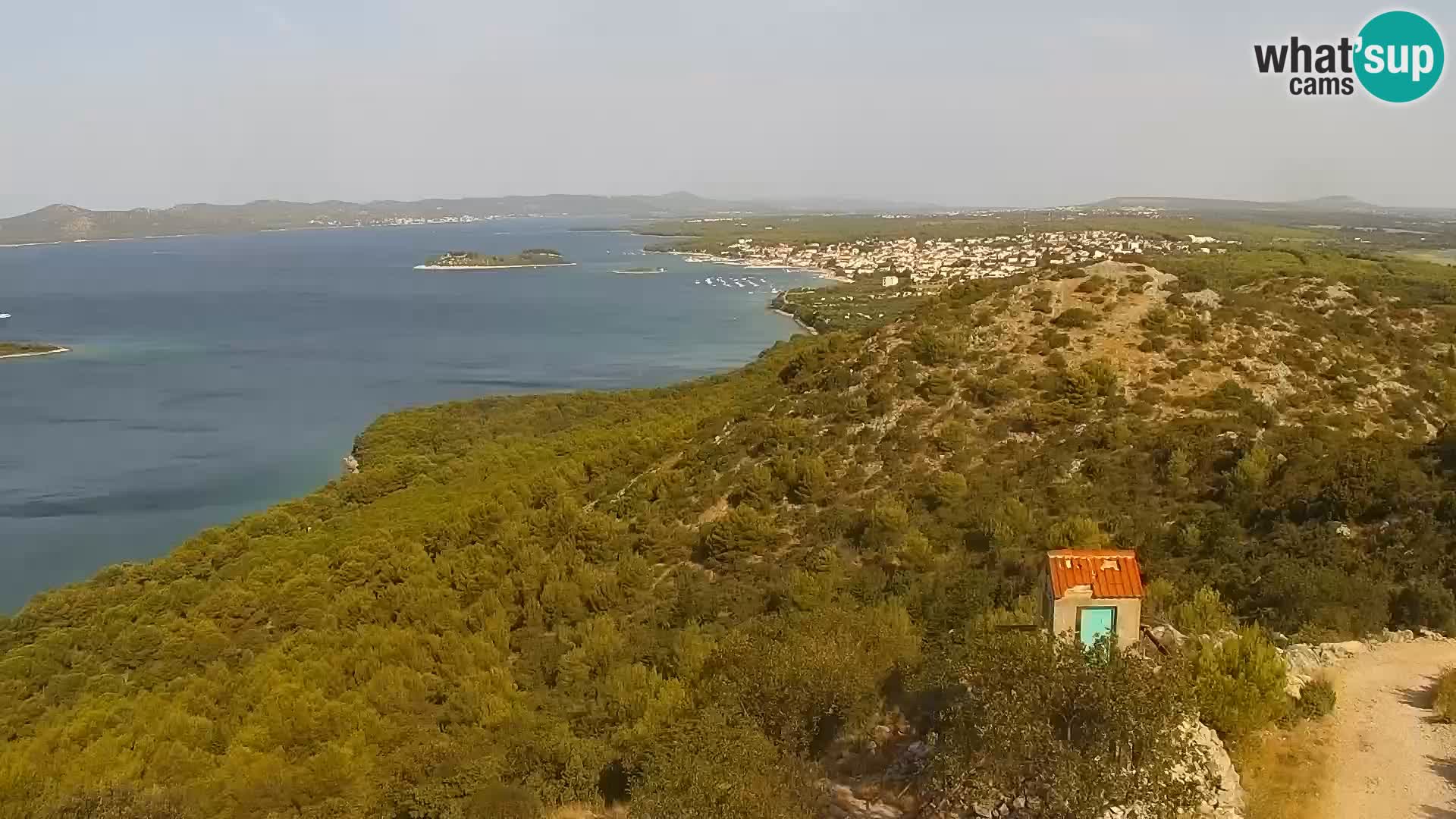 Webcam Pakoštane – Drage – Kornati – Vransko Jezero