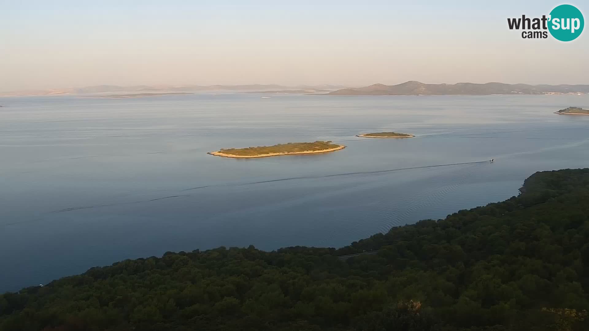 Webcam Pakoštane – Drage – Kornati – Vransko Jezero