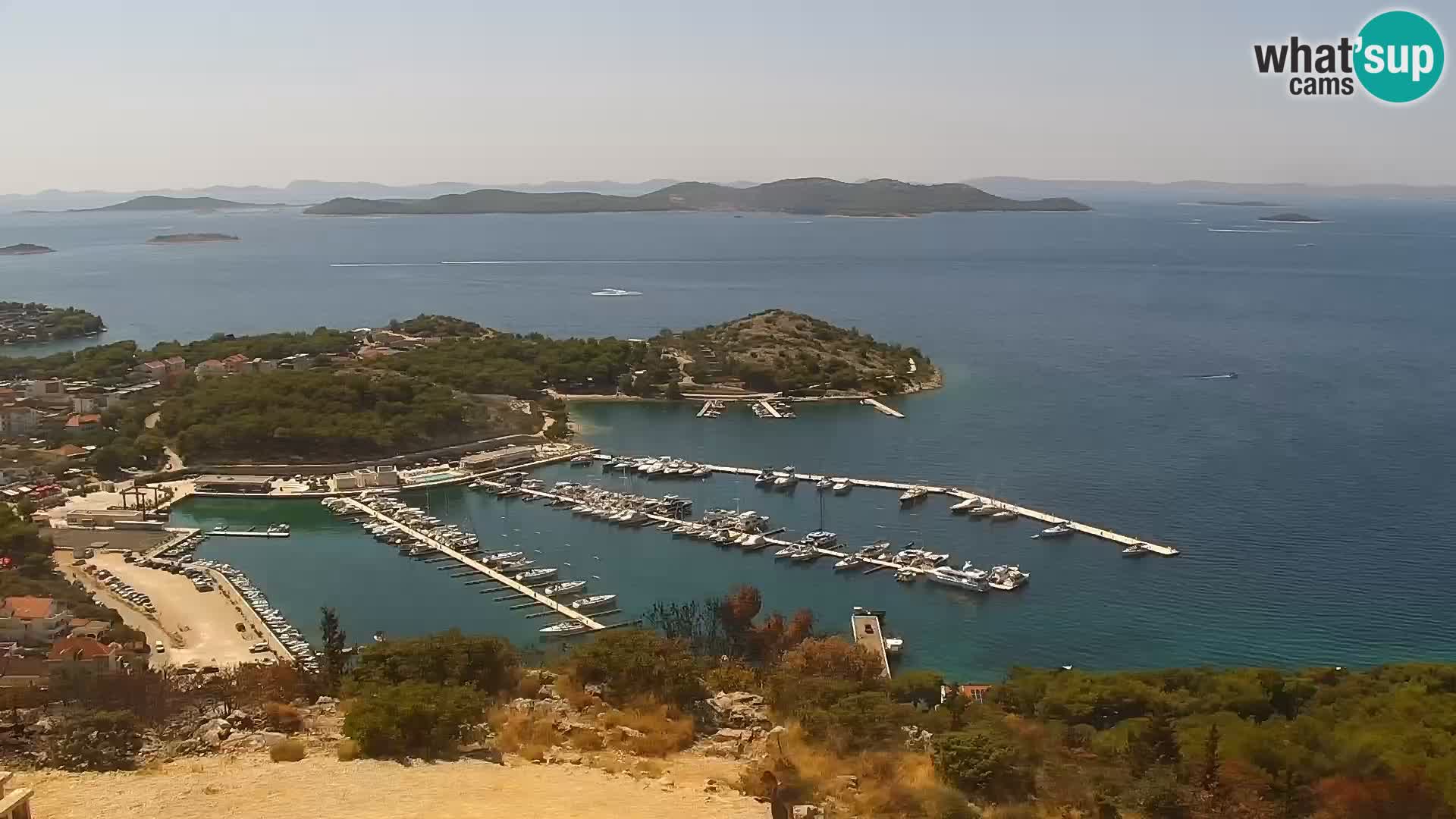 Live cam Pakoštane – Drage – Kornati – Vransko Jezero