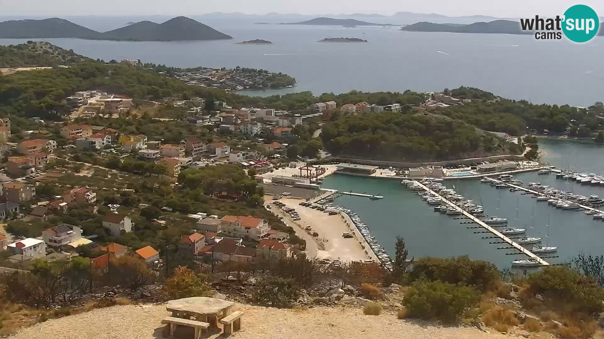 Live cam Pakoštane – Drage – Kornati – Vransko Jezero