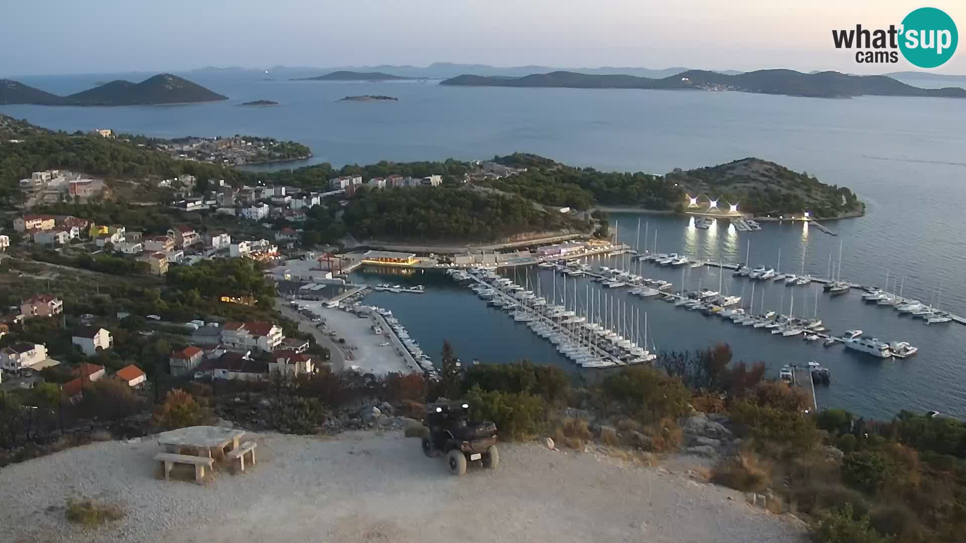 Livecam Pakoštane – Drage – Kornati – Vransko Jezero
