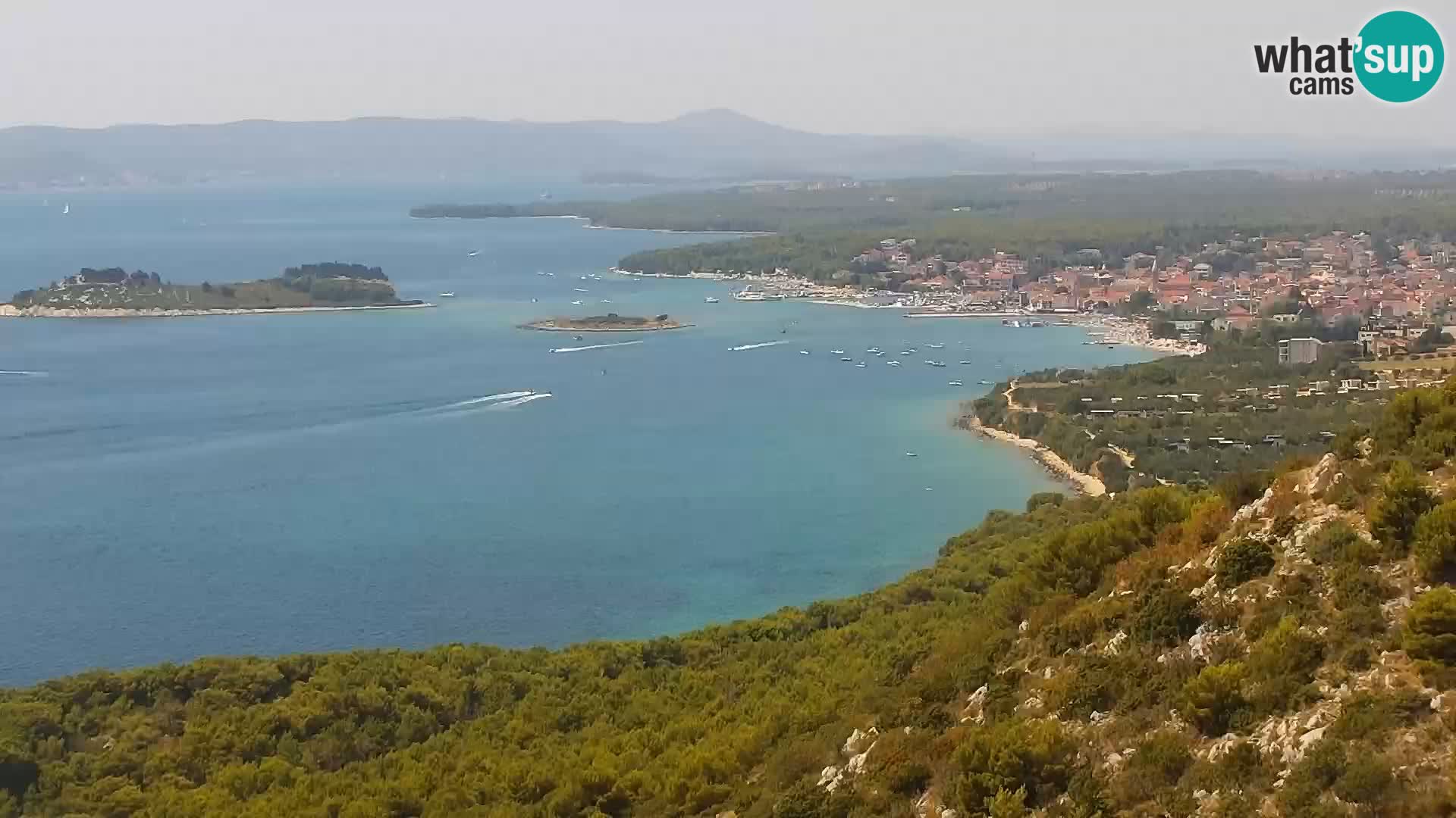 Webcam Pakoštane – Drage – Kornati – Vransko Jezero