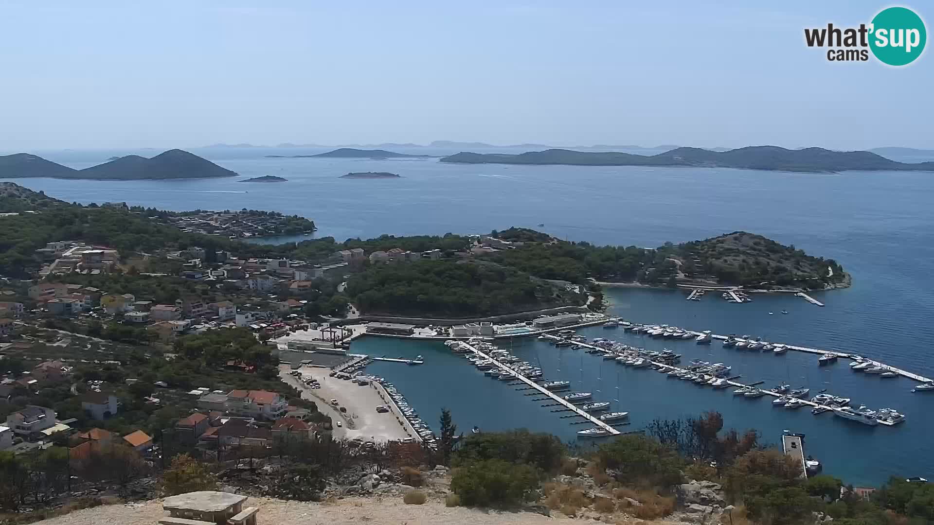 Webcam Pakoštane – Drage – Kornati – Vransko Jezero