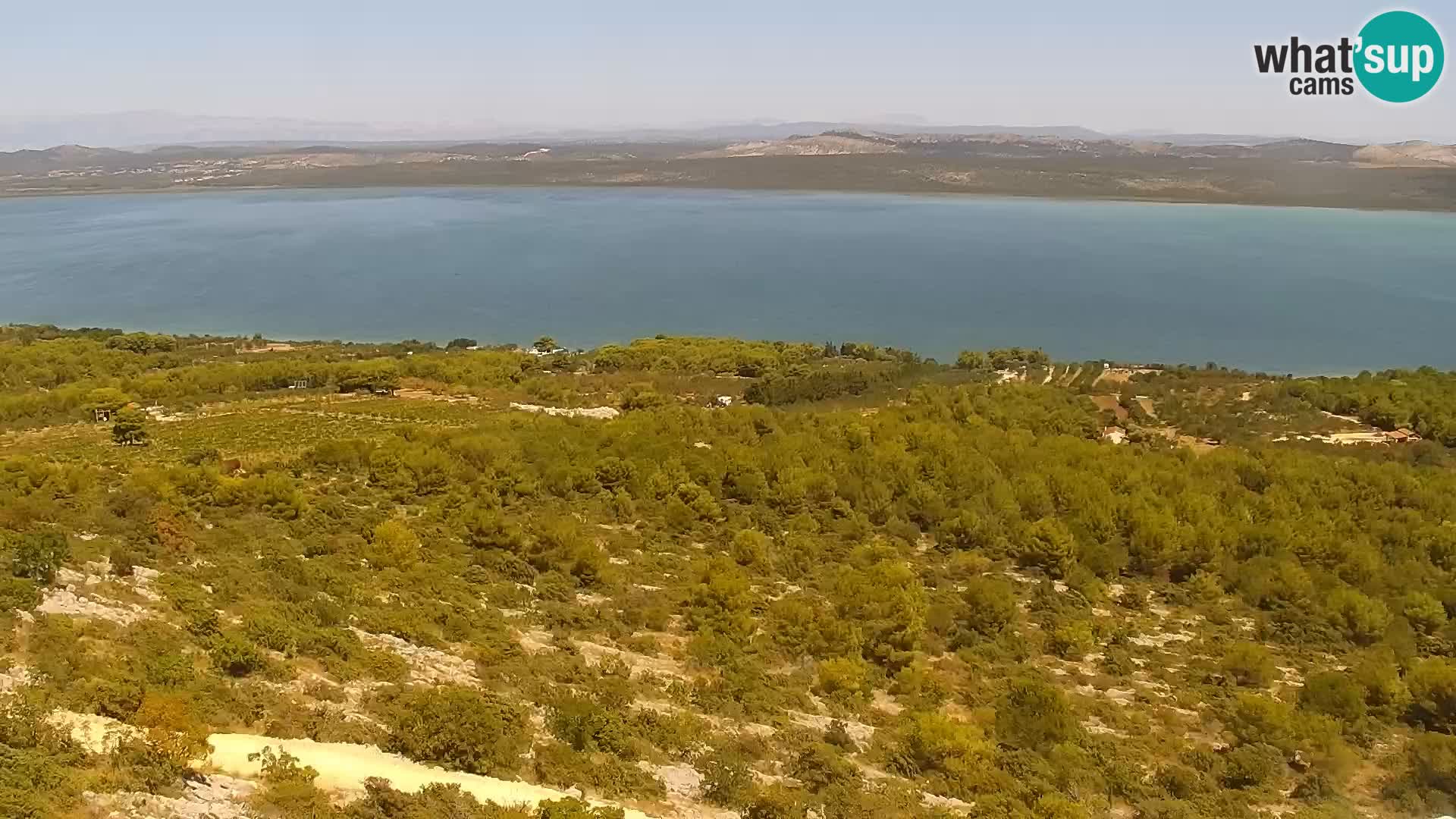 Webcam Pakoštane – Drage – Kornati – Vransko Jezero