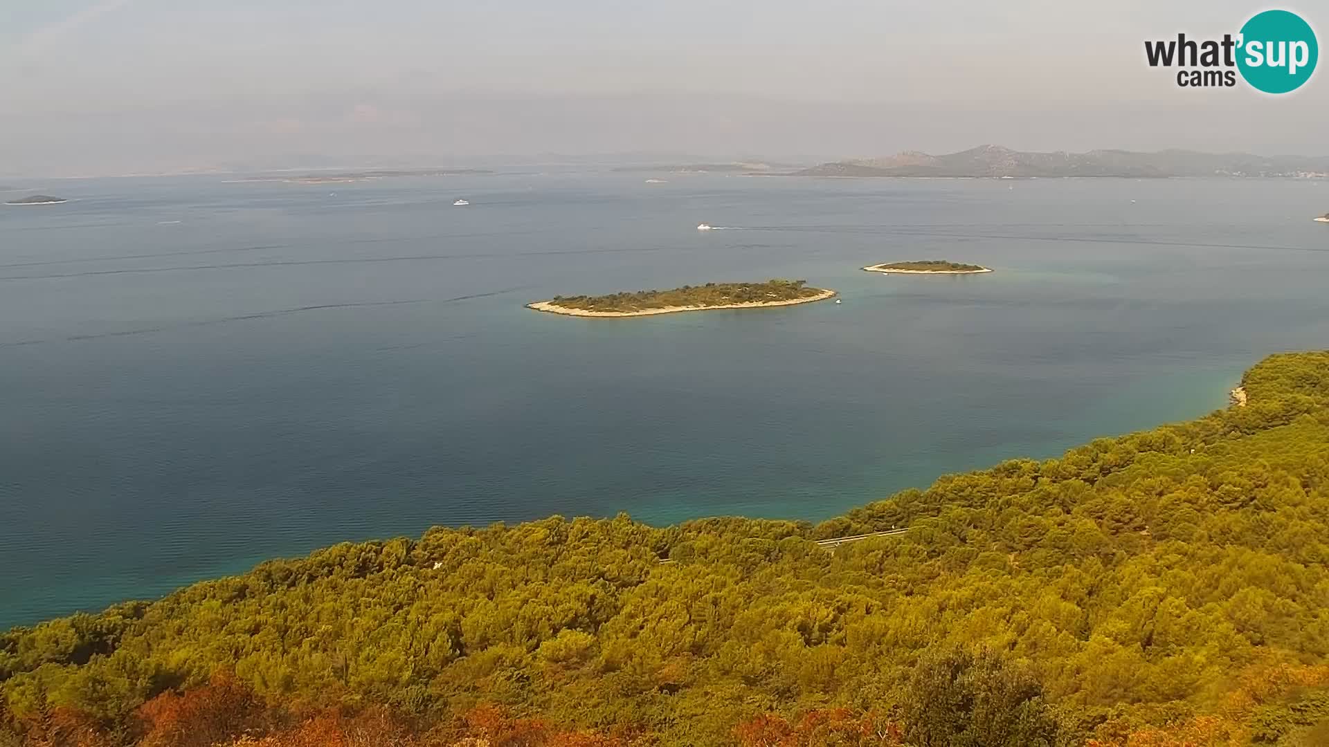 Webcam Pakoštane – Drage – Kornati – Vransko Jezero