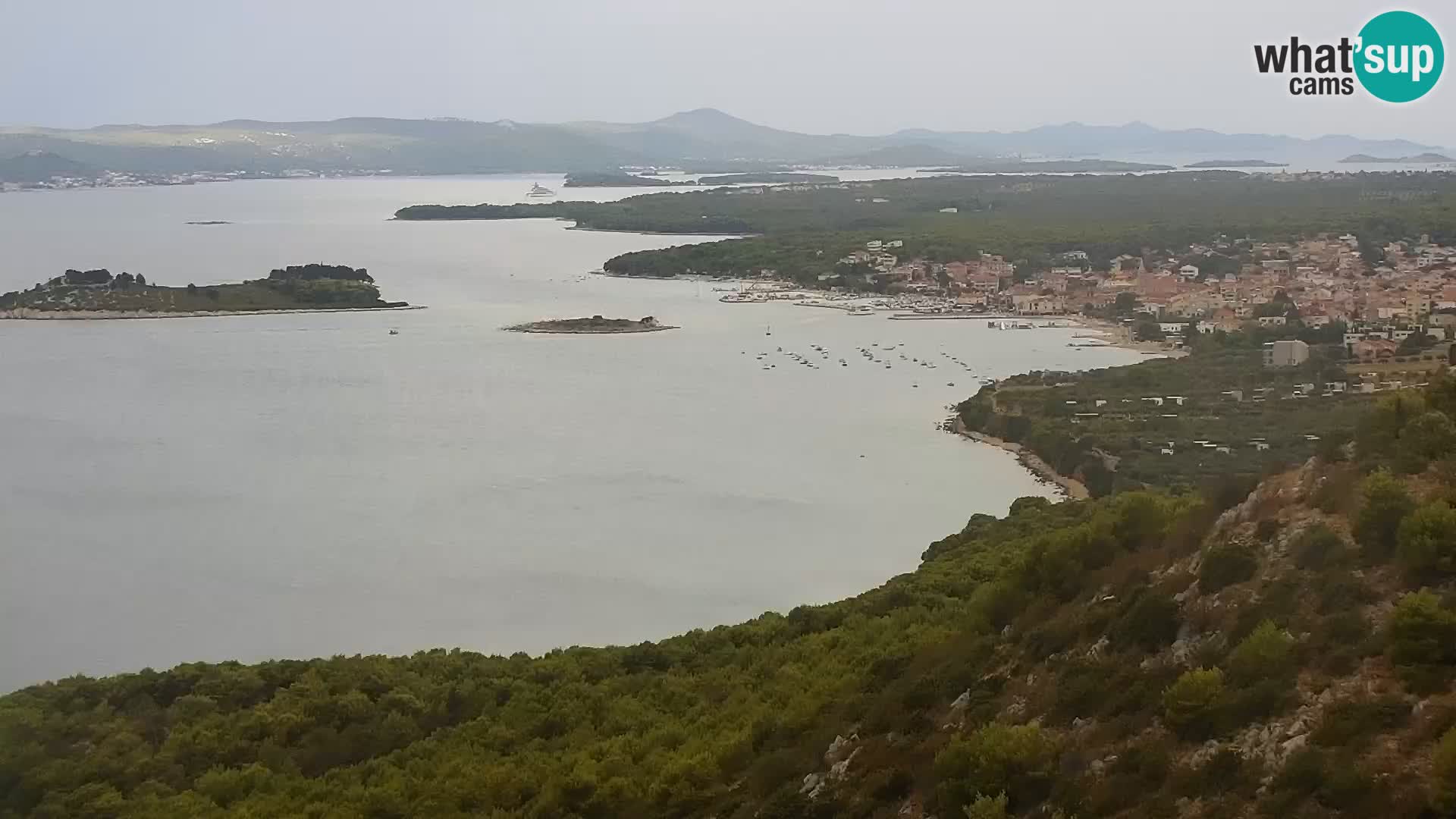 Webcam Pakoštane – Drage – Kornati – Vransko Jezero