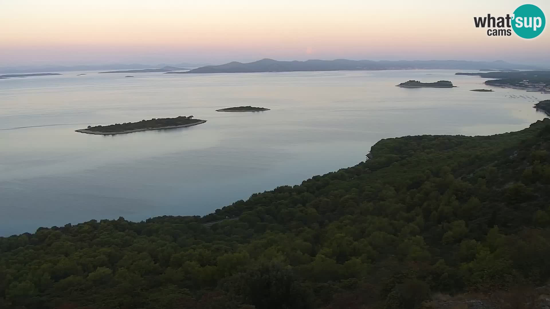 Livecam Pakoštane – Drage – Kornati – Vransko Jezero