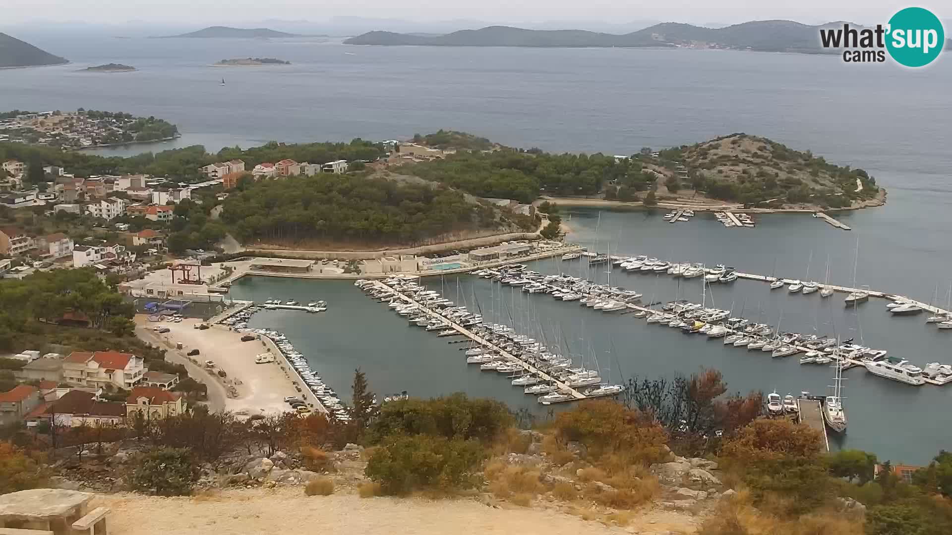 Webcam Pakoštane – Drage – Kornati – Vransko Jezero