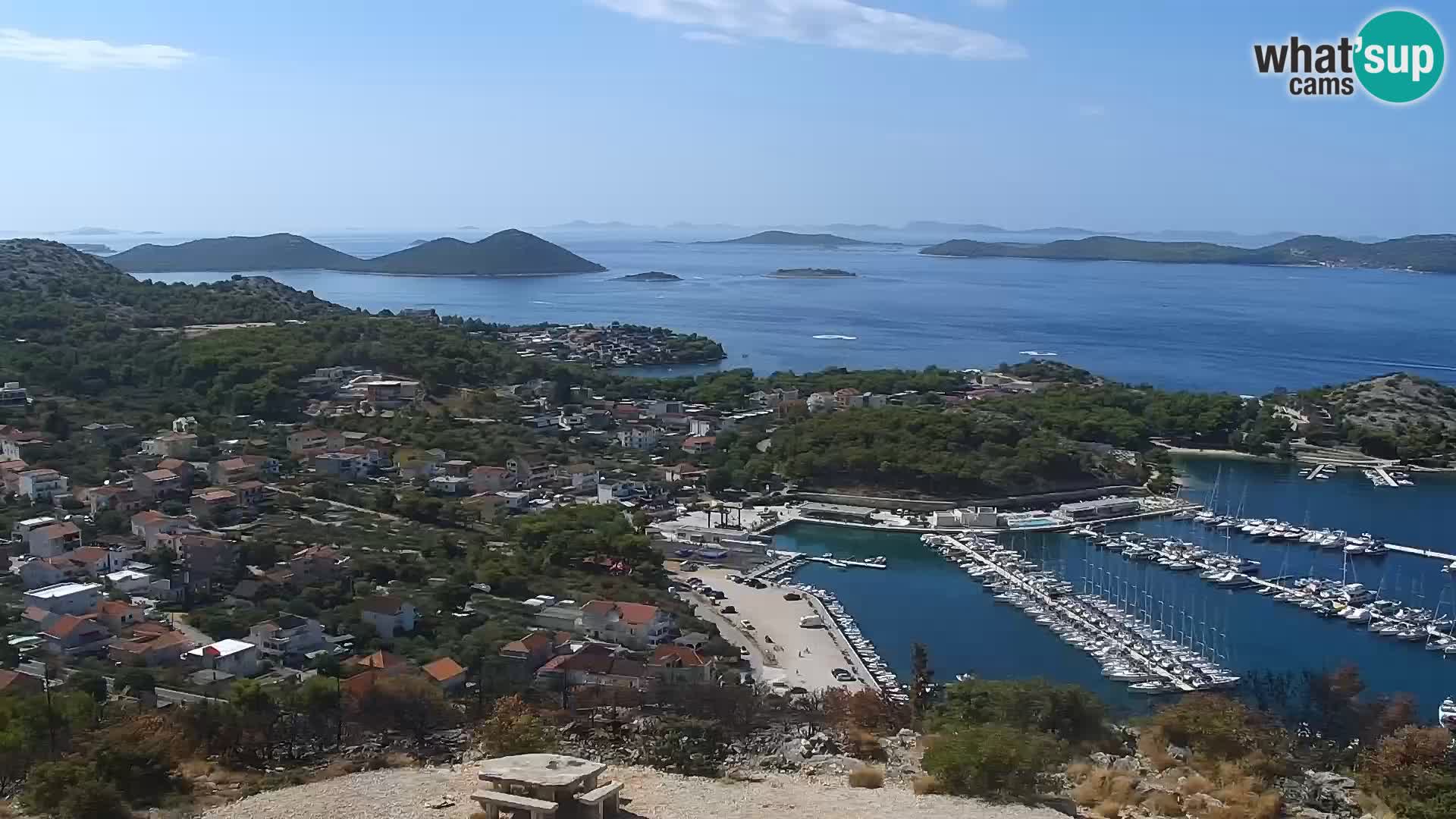 Webcam Pakoštane – Drage – Kornati – Vransko Jezero