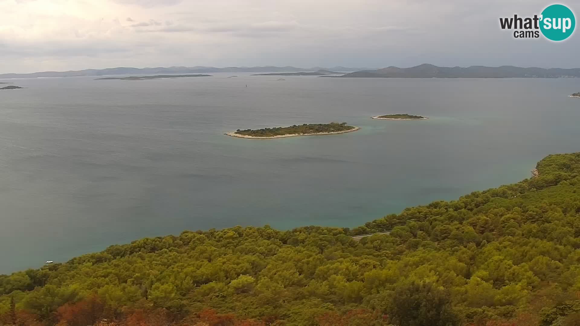 Webcam Pakoštane – Drage – Kornati – Vransko Jezero