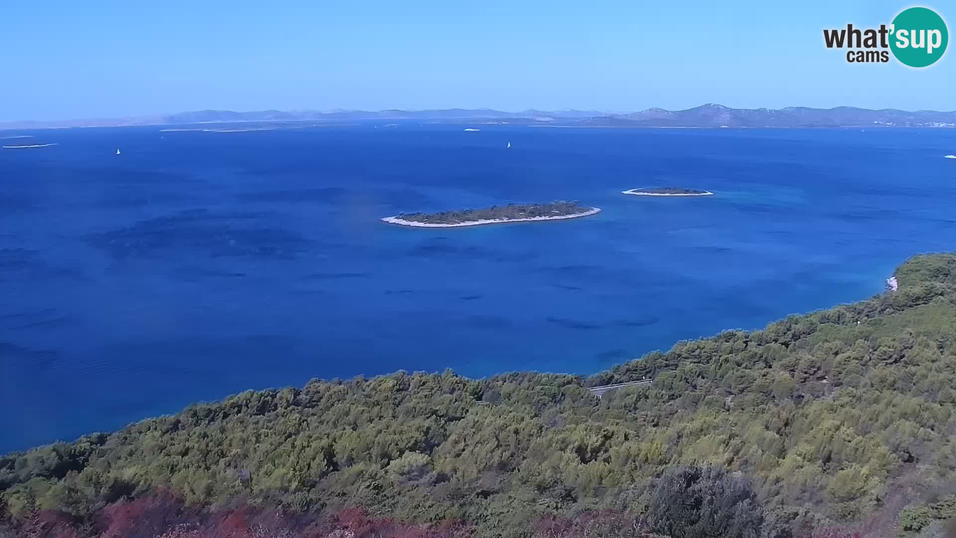 Livecam Pakoštane – Drage – Kornati – Vransko Jezero